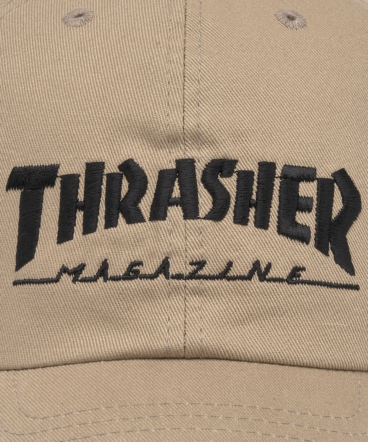 트레셔(THRASHER) 매거진 로고 볼캡 베이지