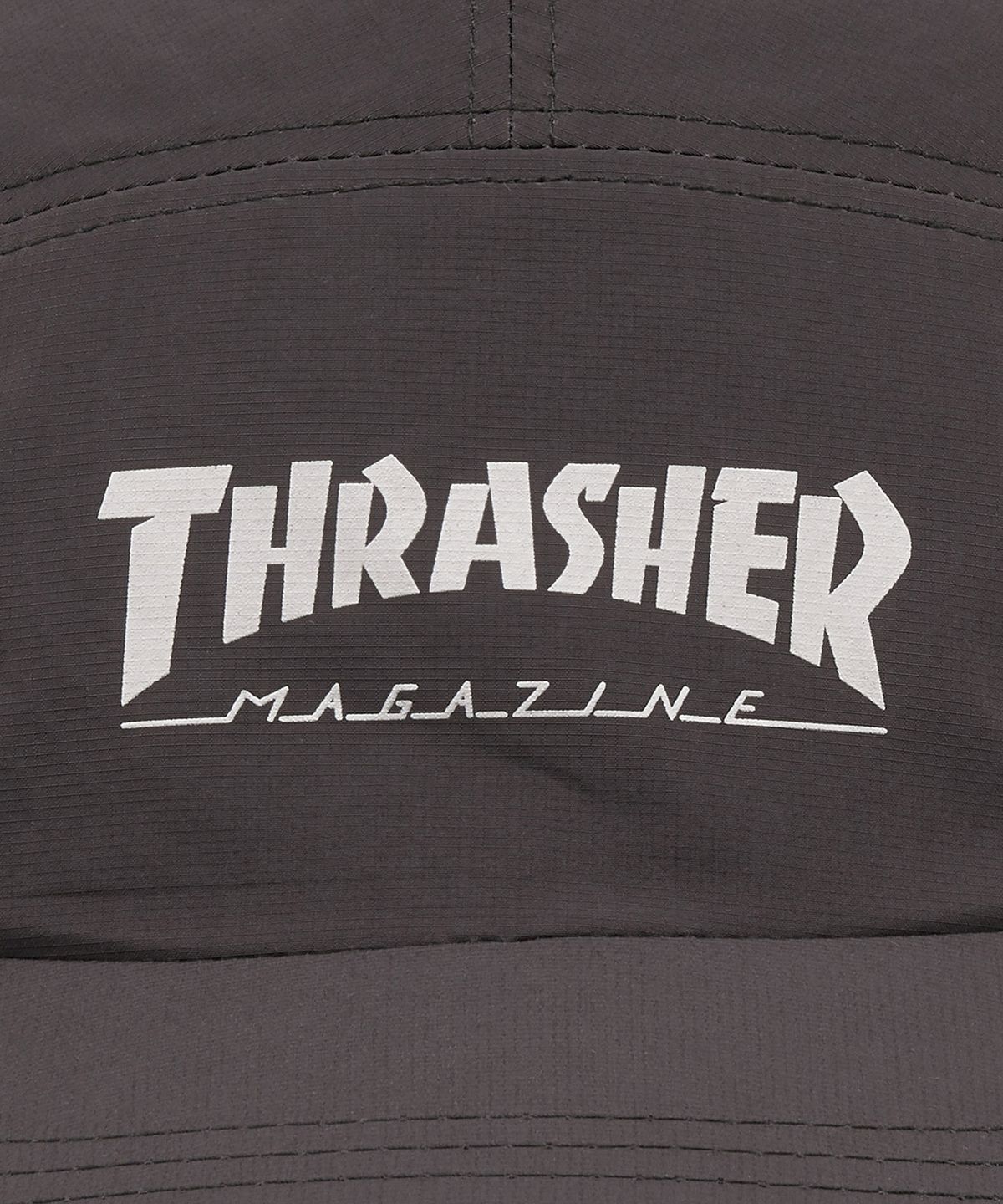 트레셔(THRASHER) 매거진 로고 캠프캡 차콜