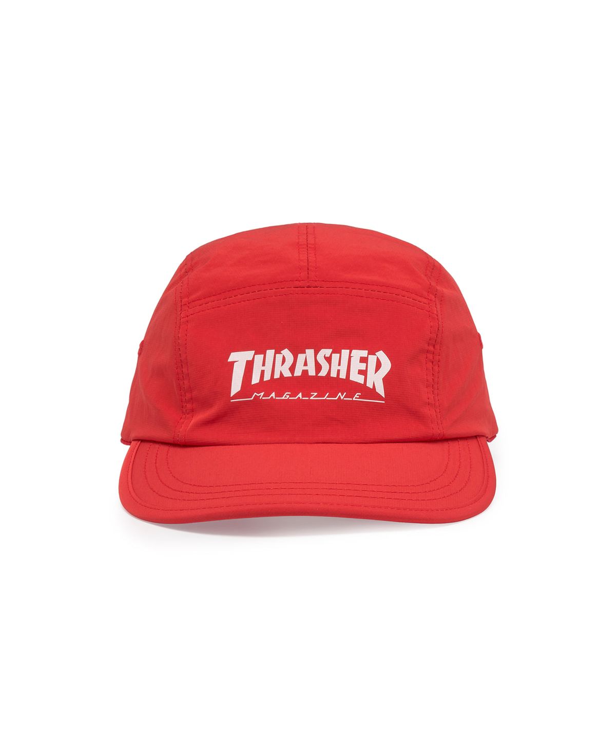 트레셔(THRASHER) 매거진 로고 캠프캡 레드