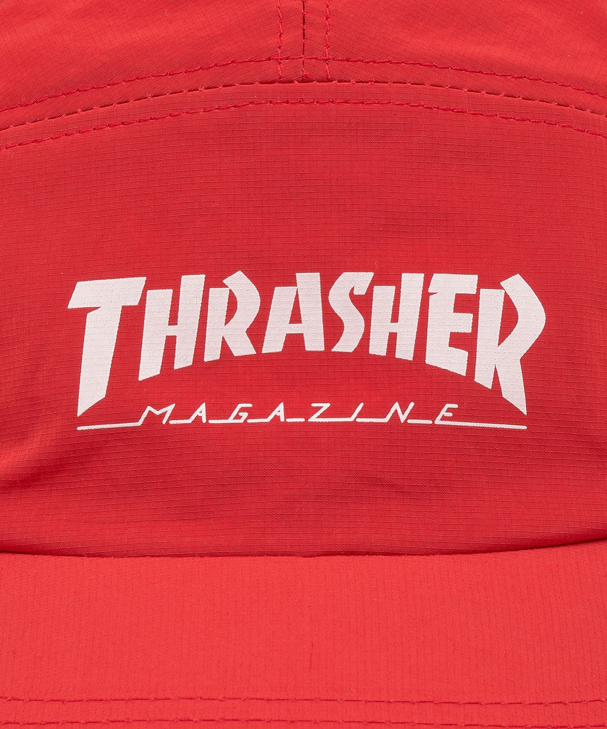 트레셔(THRASHER) 매거진 로고 캠프캡 레드