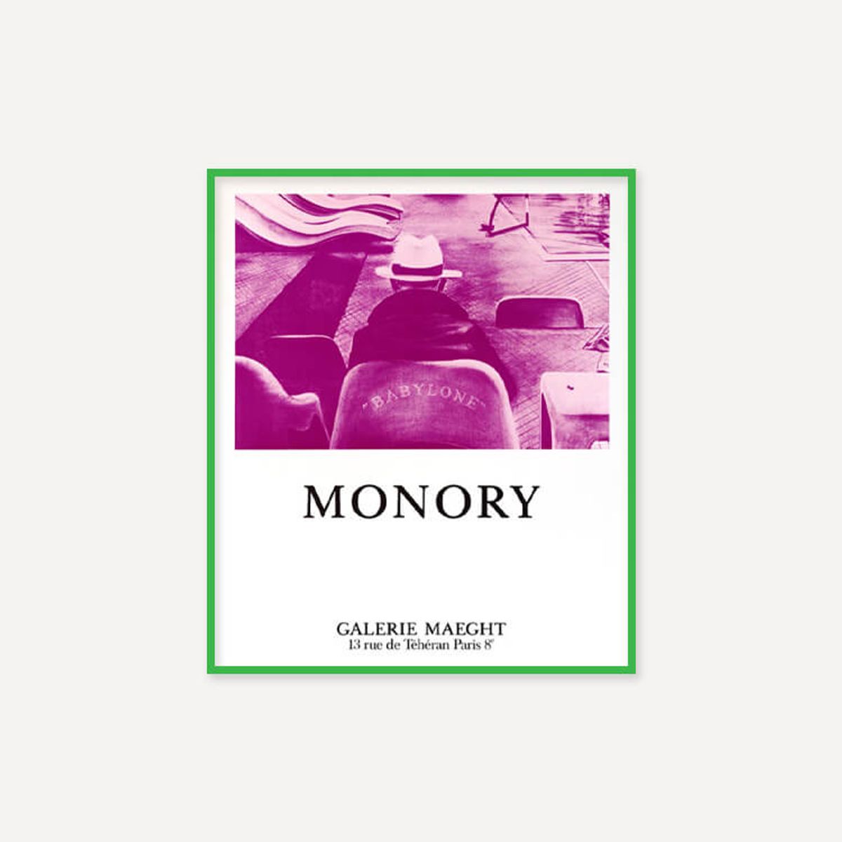 그릿시즌(GREET SEASON) 자크 모노리 BABYLONE (액자 포함)