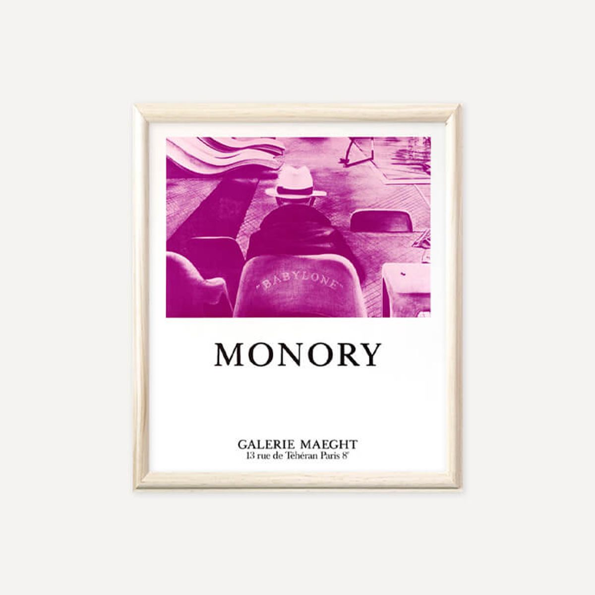 그릿시즌(GREET SEASON) 자크 모노리 BABYLONE (액자 포함)