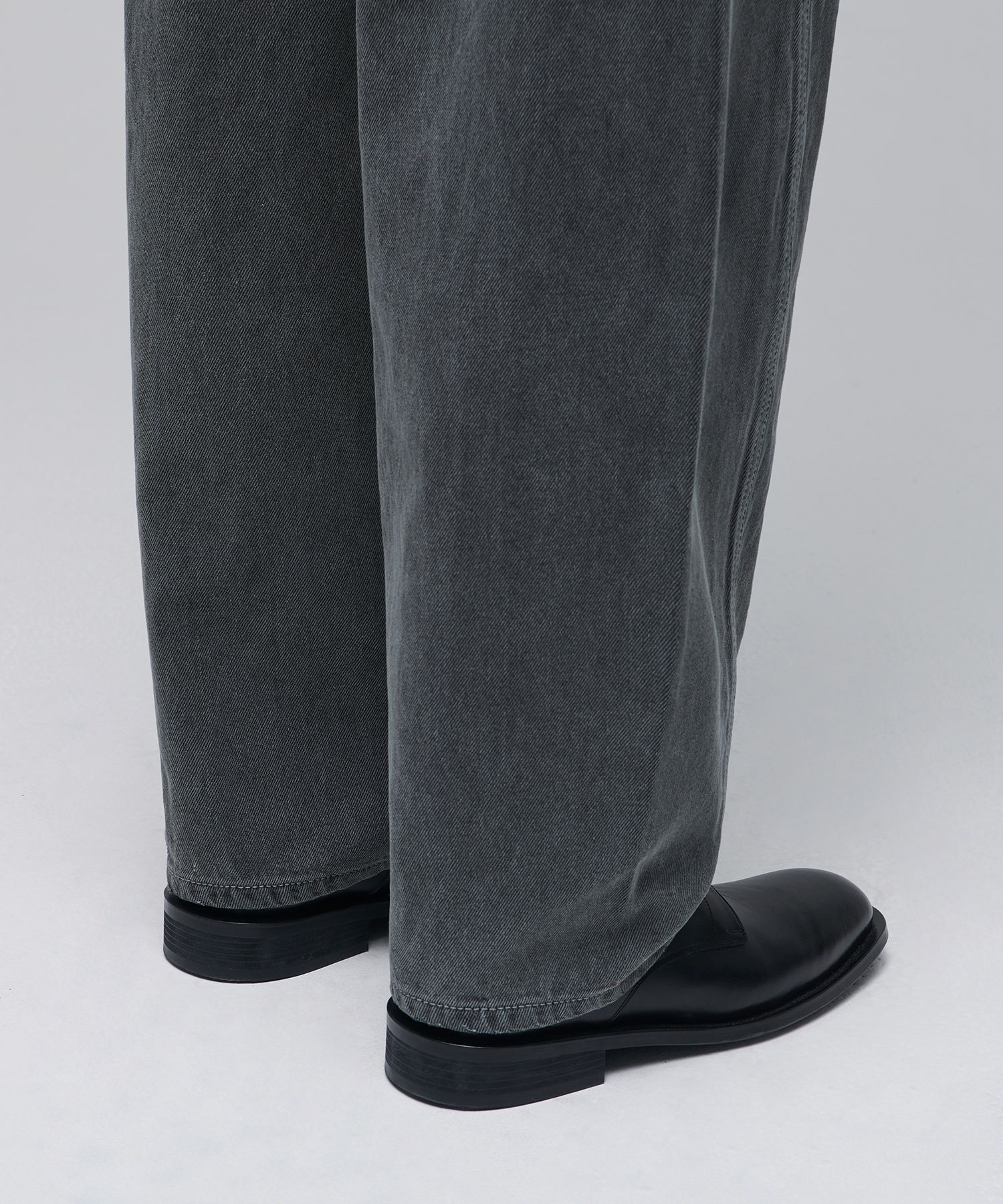 ★MUSINSA STANDARD★ Twisted Semi Balloon Denim Pants Gray M MUSINSA | MUSINSA STANDARD Twisted Semi Balloon Denim Pants