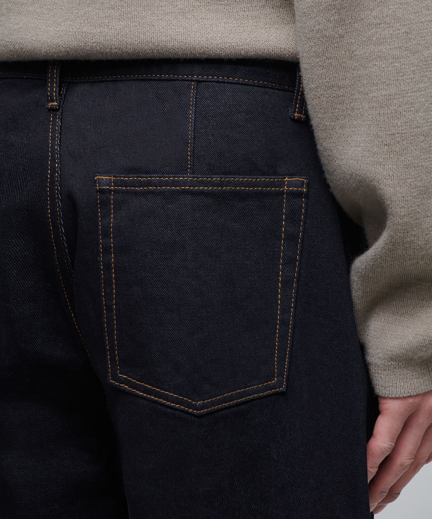 ★MUSINSA STANDARD★ Twisted Semi Balloon Denim Pants Deep I MUSINSA | MUSINSA STANDARD Twisted Semi Balloon Denim Pants