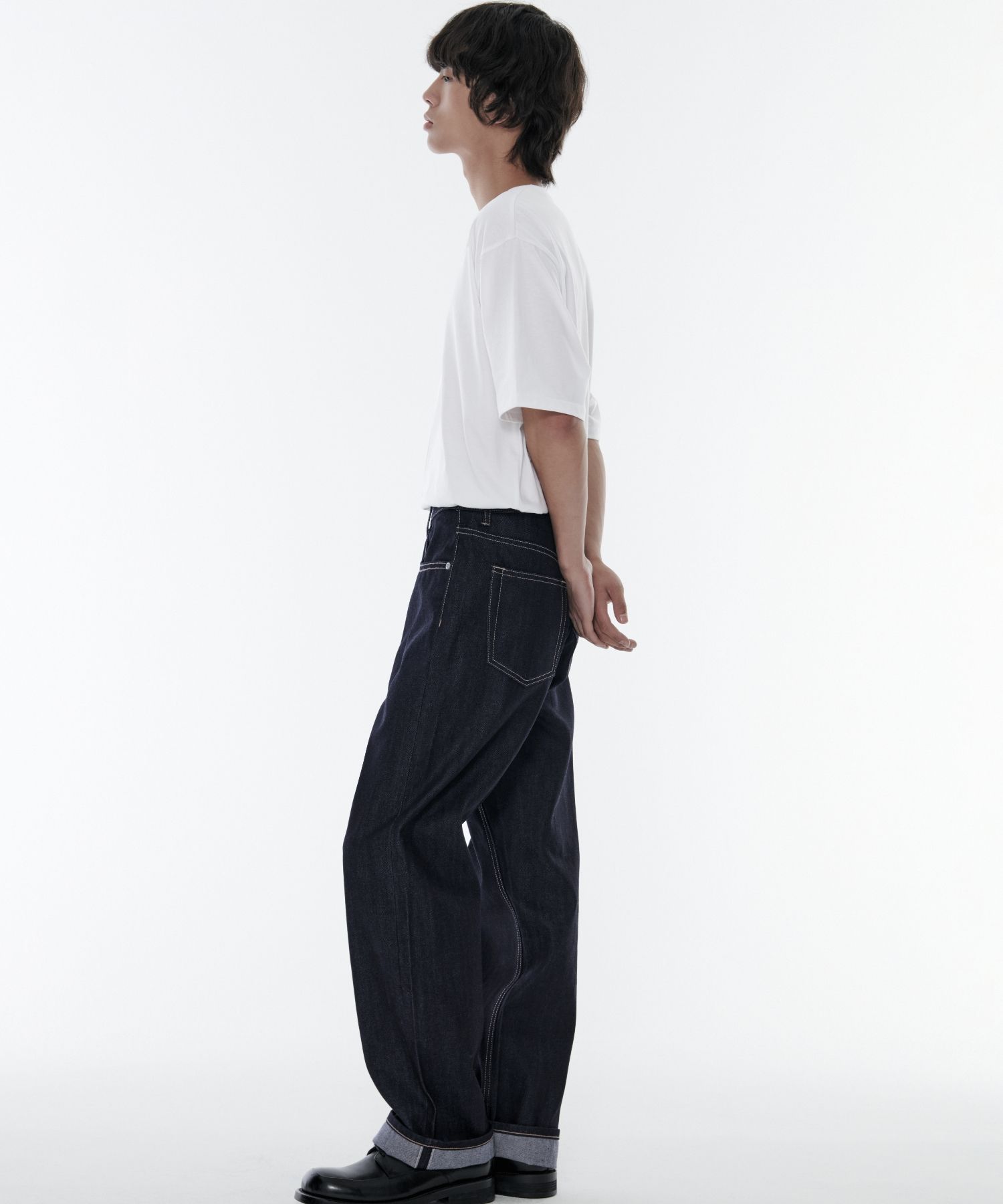 MUSINSA | MUSINSA STANDARD Selvedge Regular Fit Denim Pants