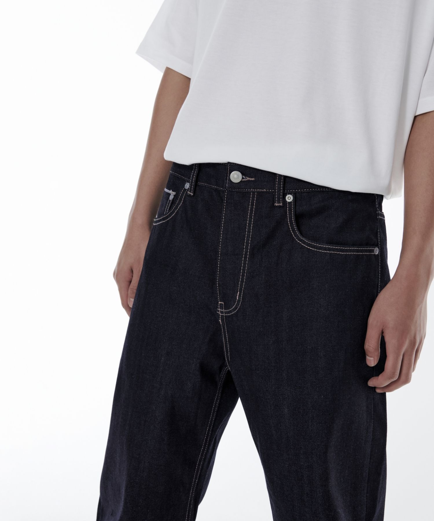 MUSINSA | MUSINSA STANDARD Selvedge Regular Fit Denim Pants