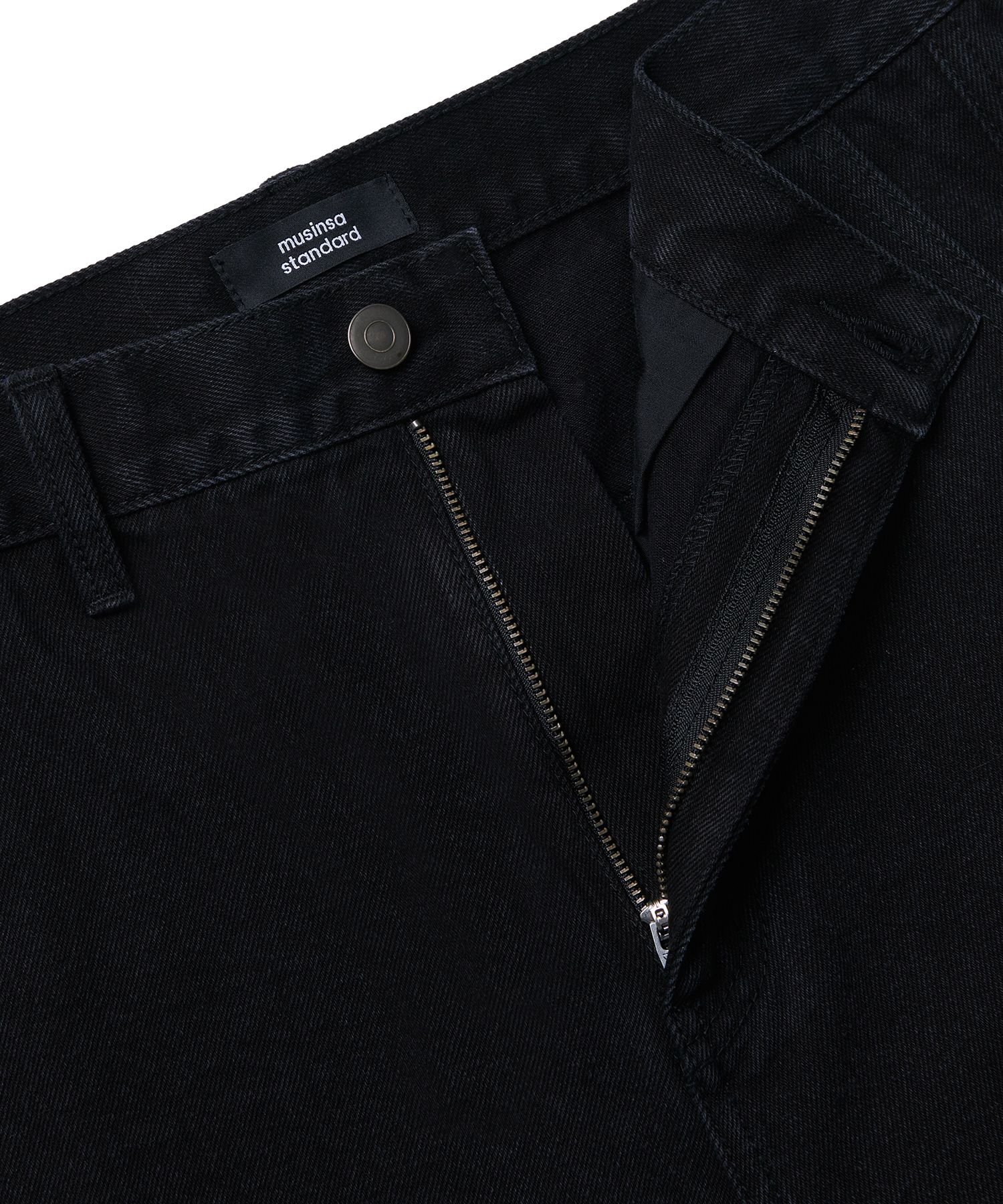 ★MUSINSA STANDARD★ Twisted Semi Balloon Denim Pants Washed MUSINSA | MUSINSA STANDARD Twisted Semi Balloon Denim Pants