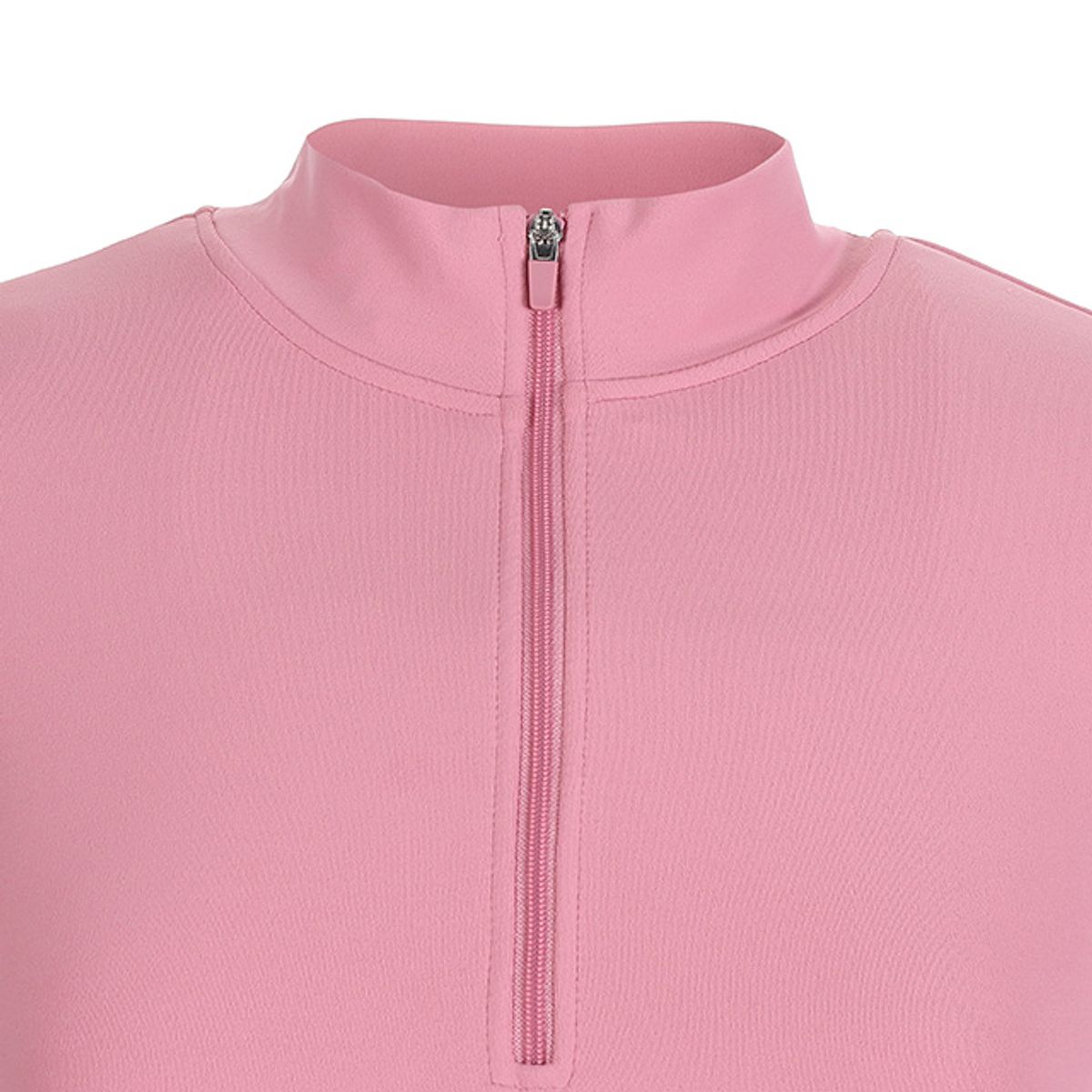 라라폭스(LALAFOX) CLOUDY HALF ZIP CROPPED T-SHIRT BN3CH003