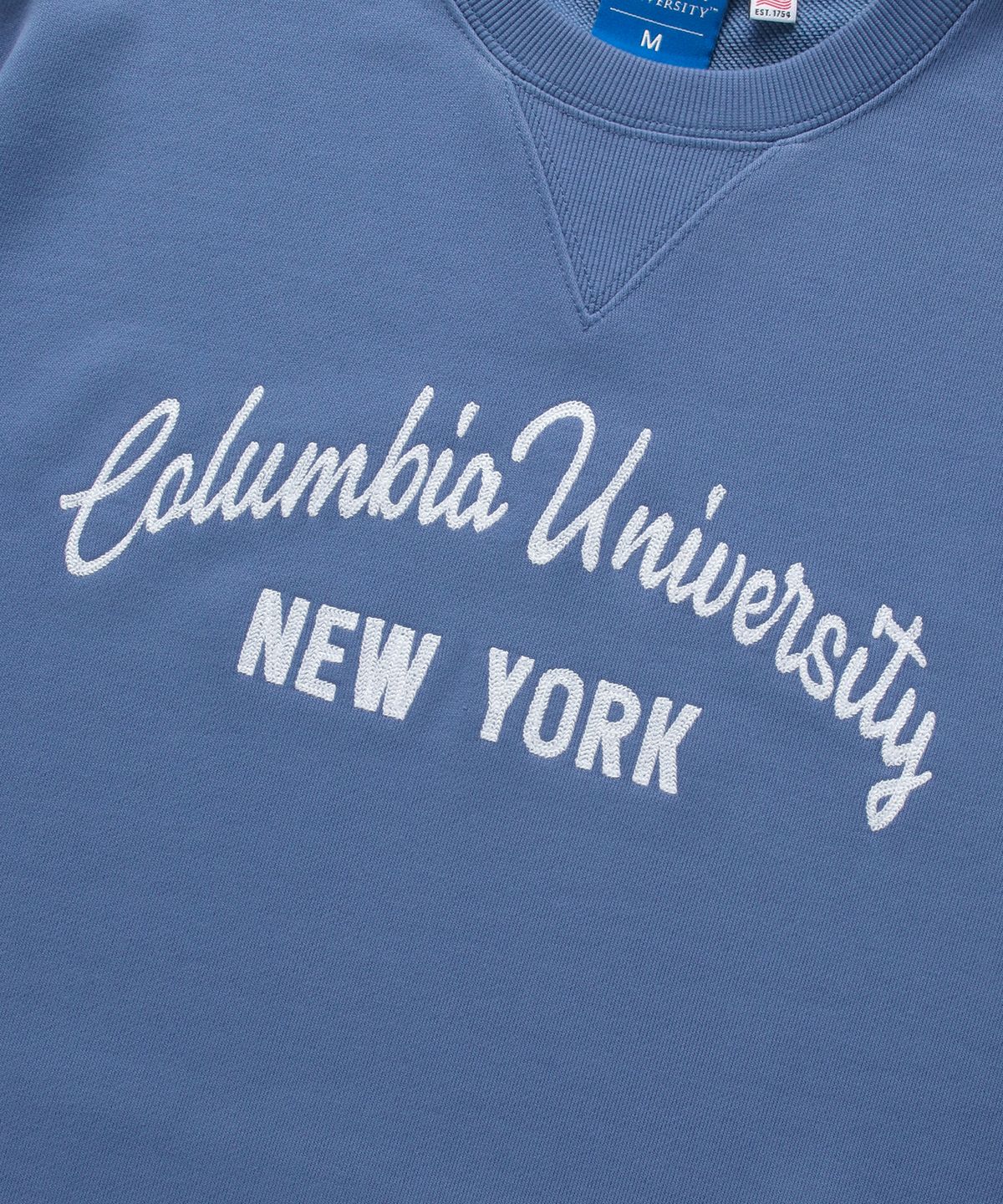 컬럼비아 유니버시티(COLUMBIA UNIVERSITY) CU NEW YORK CHAIN EMB TERRY SWEATSHIRTS 크라운블루