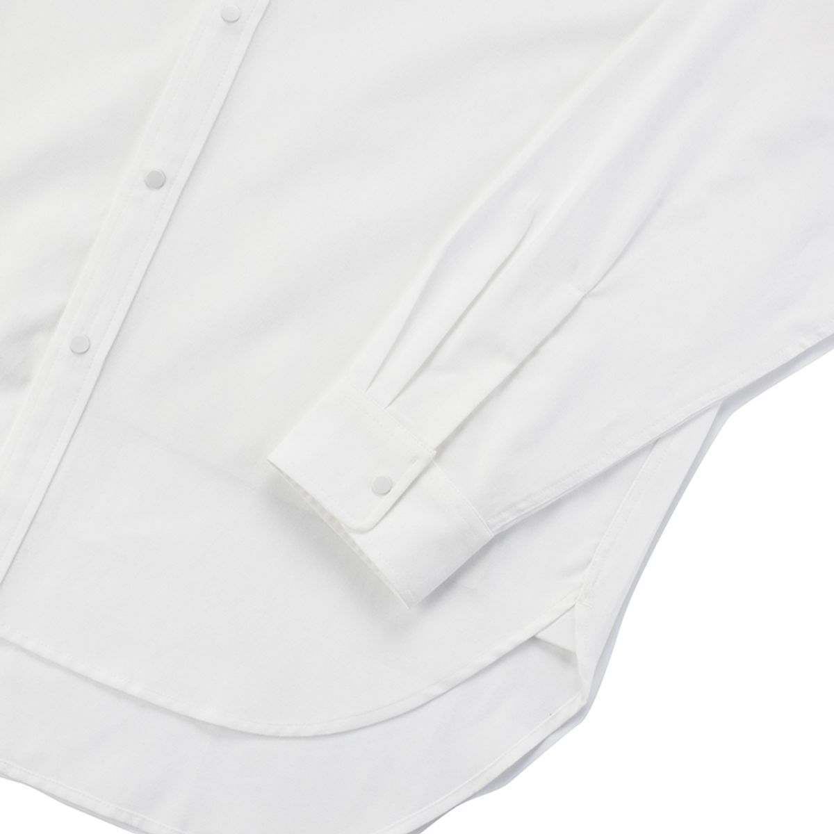 컬럼비아 유니버시티(COLUMBIA UNIVERSITY) 1754 CROWN OVERFIT OXFORD HENLY NECK SHIRTS 화이트