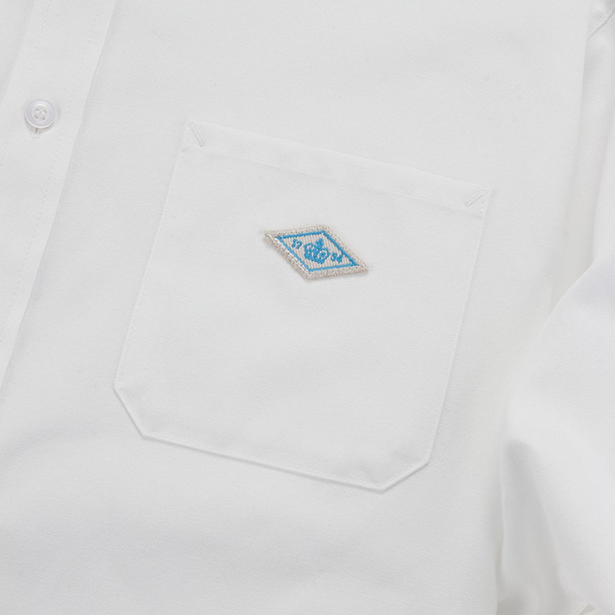 컬럼비아 유니버시티(COLUMBIA UNIVERSITY) 1754 CROWN OVERFIT OXFORD REGULAR COLLAR SHIRTS 화이트