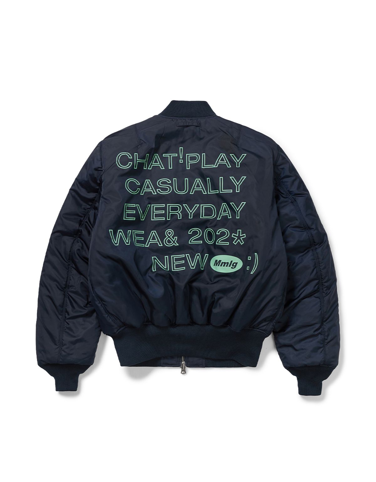 엠엠엘지(MMLG) [Mmlg] MMLG ALPHAINDUSTRIES MA-1 JACKET (HERITAGE) (REPLICA BLUE)