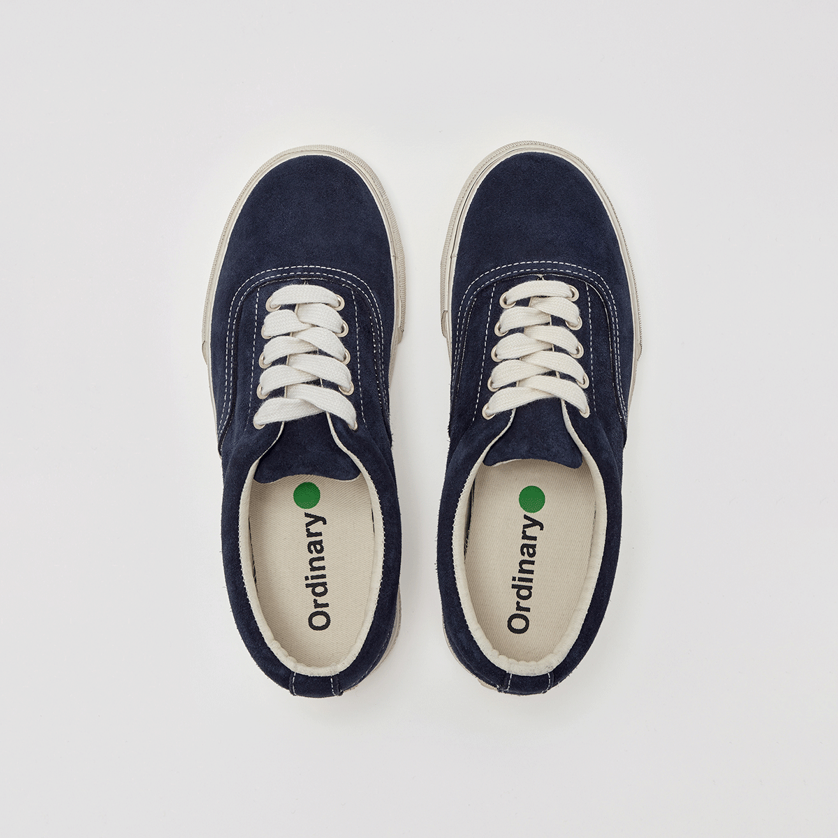 오디너리원(ORDINARYONE) ORIGINAL GROUND SNEAKERS 002 SUEDE NAVY