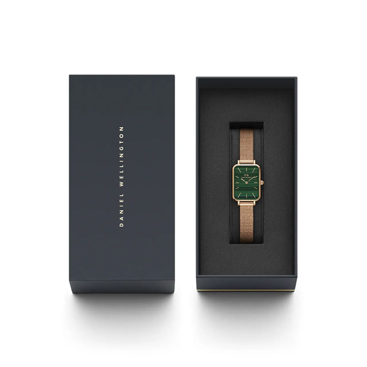 다니엘 웰링턴(DANIEL WELLINGTON) QUADRO PRESSED MELROSE 그린 손목시계