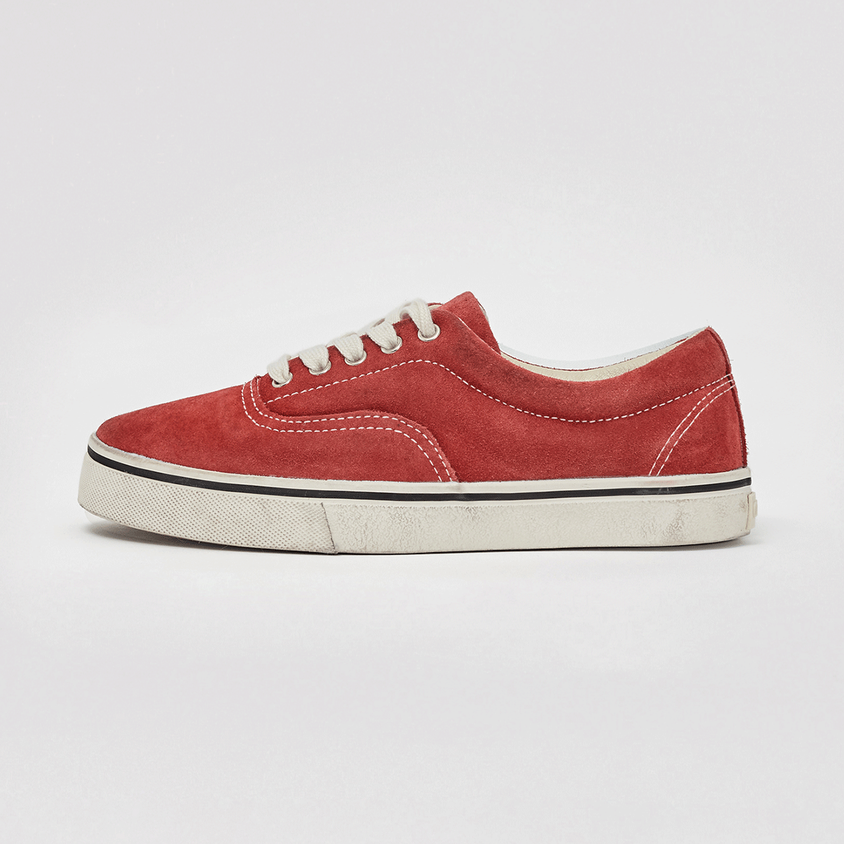 오디너리원(ORDINARYONE) ORIGINAL GROUND SNEAKERS 002 SUEDE RED
