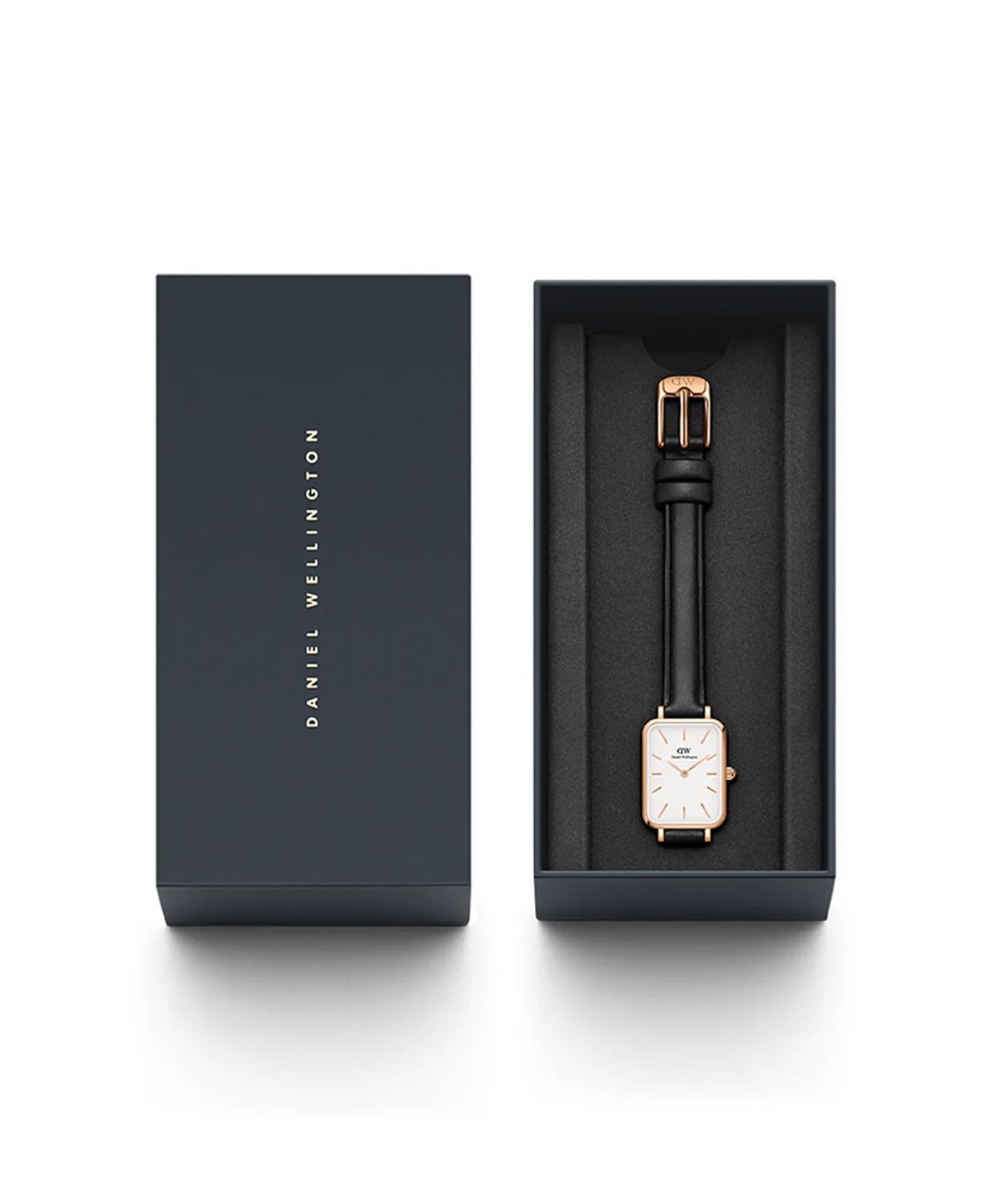 다니엘 웰링턴(DANIEL WELLINGTON) QUADRO PRESSED SHEFFIELD 가죽줄 패션시계