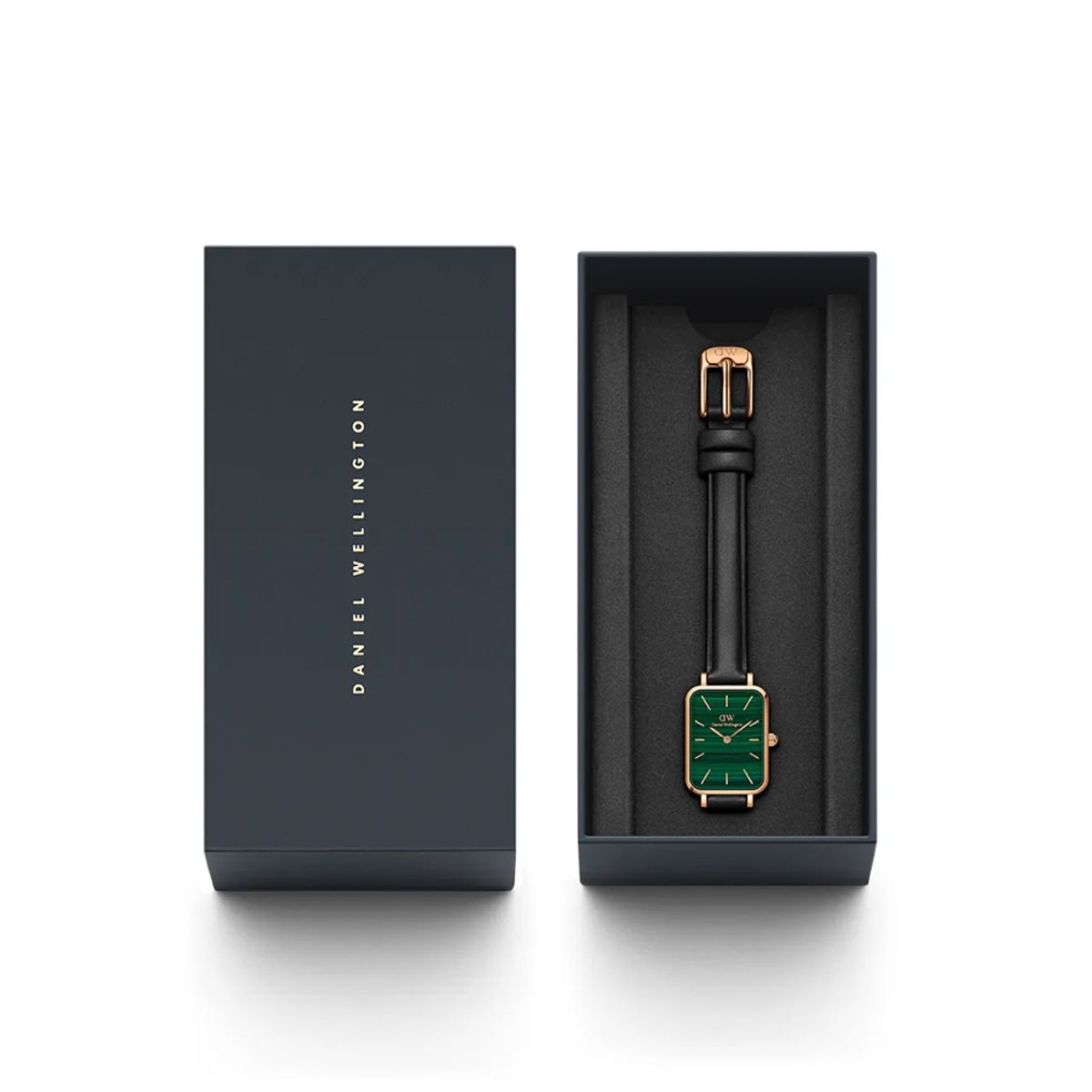 다니엘 웰링턴(DANIEL WELLINGTON) QUADRO PRESSED SHEFFIELD 2컬러 여성용 가죽시계