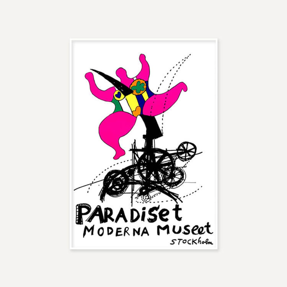 그릿시즌(GREET SEASON) 니키 드 생팔 The Paradise (액자 포함)