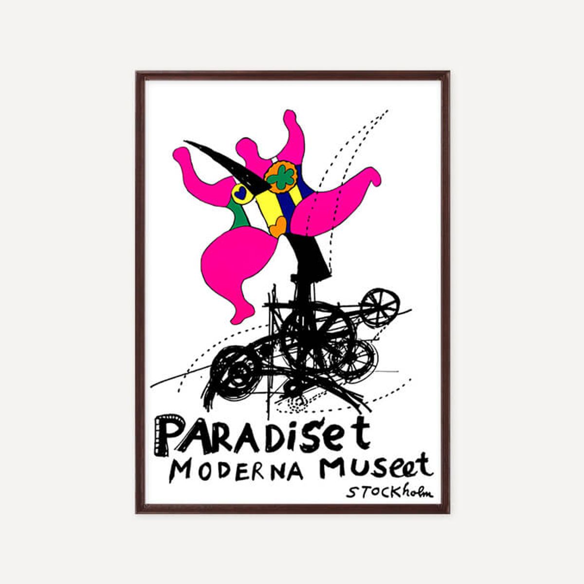 그릿시즌(GREET SEASON) 니키 드 생팔 The Paradise (액자 포함)