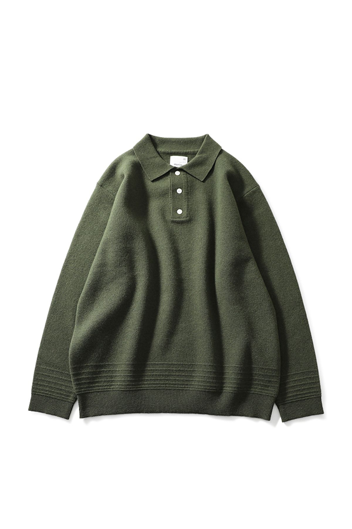 홀리선(HORLISUN) Kelowna Knit Pullover Dark Olive