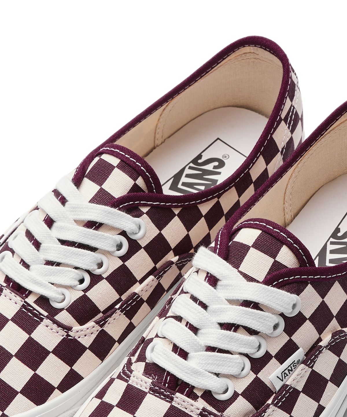반스(VANS) 어센틱 44 DX - (애너하임 팩토리) 체커보드 포트 로얄 / VN0005U84QU1