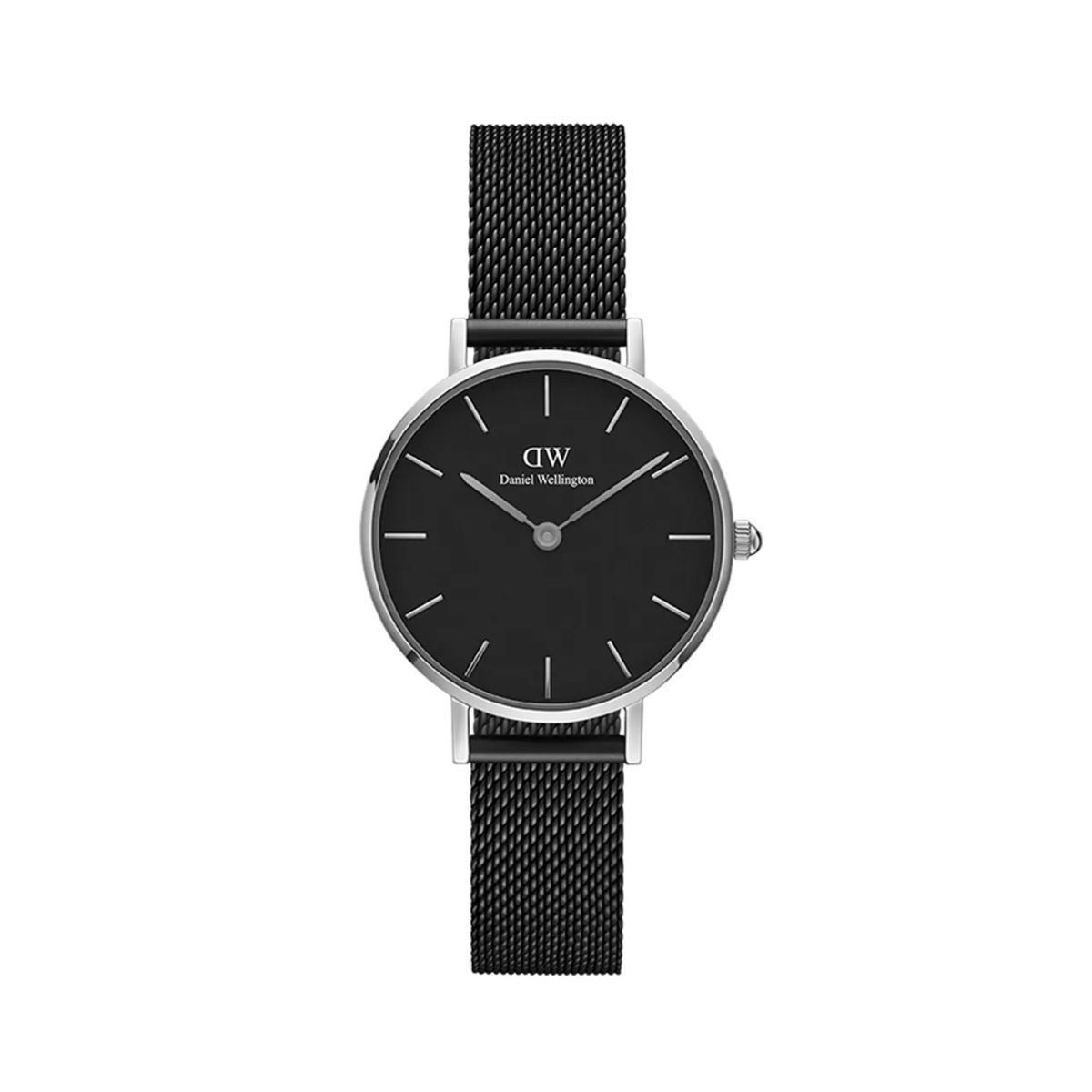 다니엘 웰링턴(DANIEL WELLINGTON) PETITE ASHFIELD 2컬러 남녀공용 올블랙 메탈시계