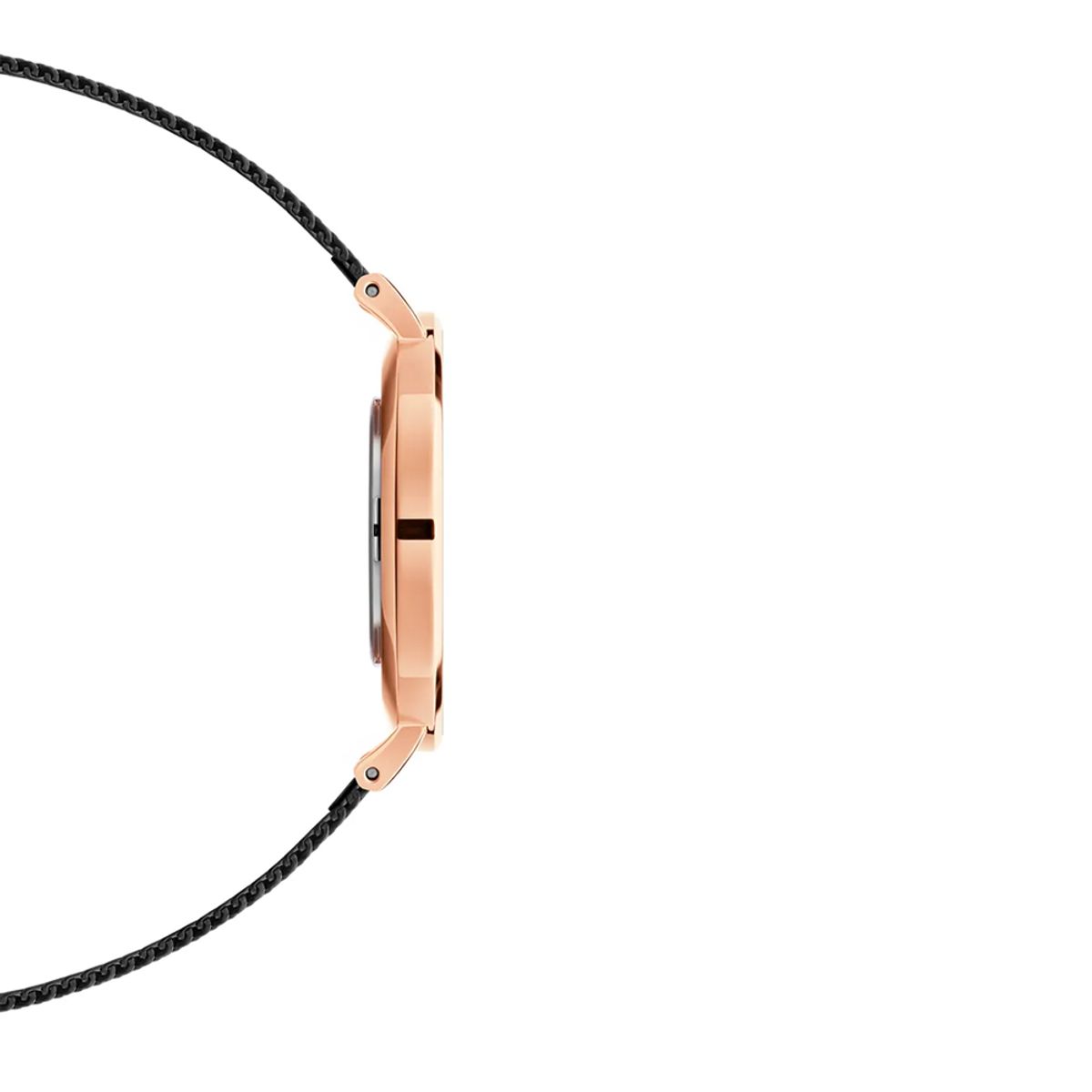 다니엘 웰링턴(DANIEL WELLINGTON) PETITE ASHFIELD 2컬러 남녀공용 올블랙 메탈시계