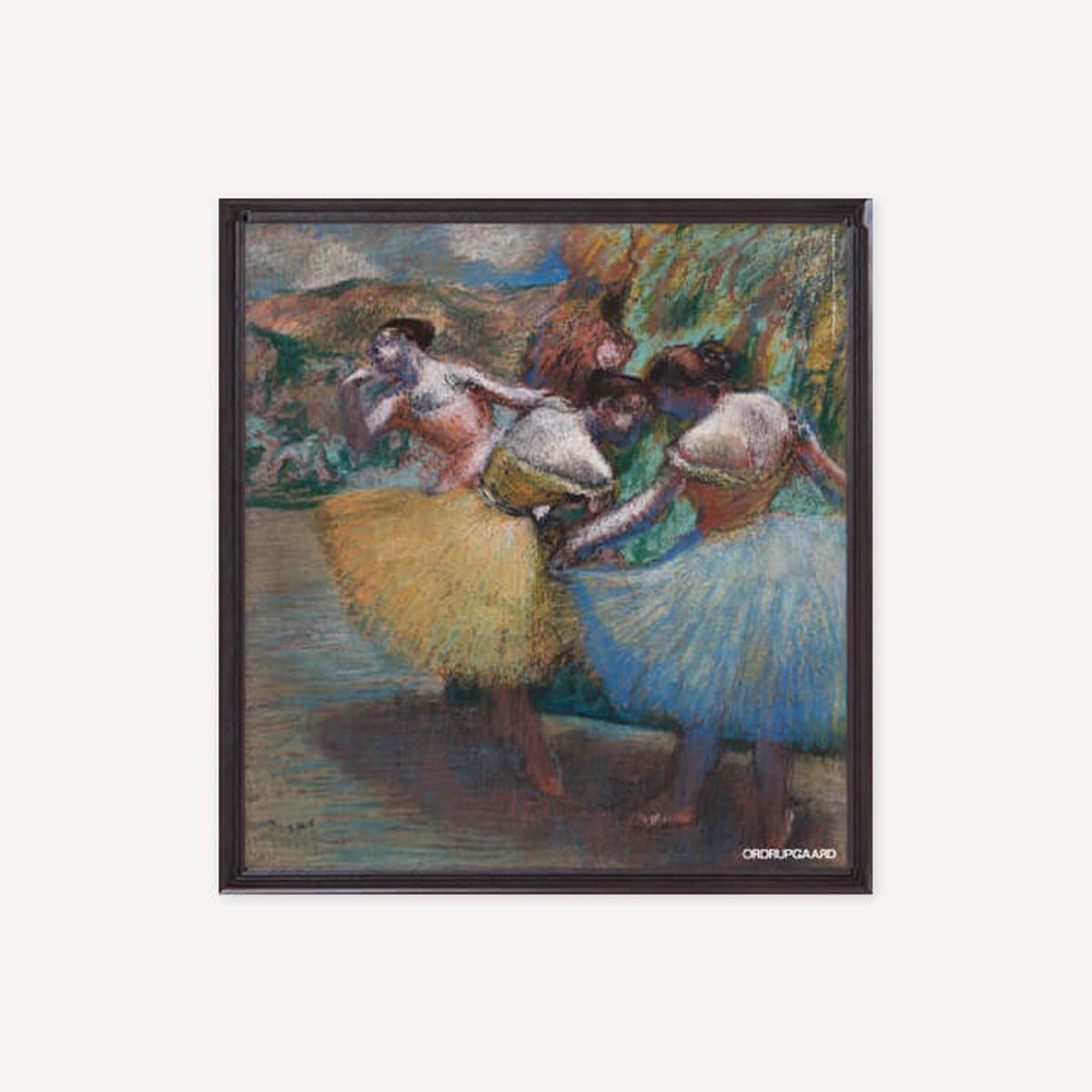 그릿시즌(GREET SEASON) 에드가 드가 Three Dancers (액자 포함)
