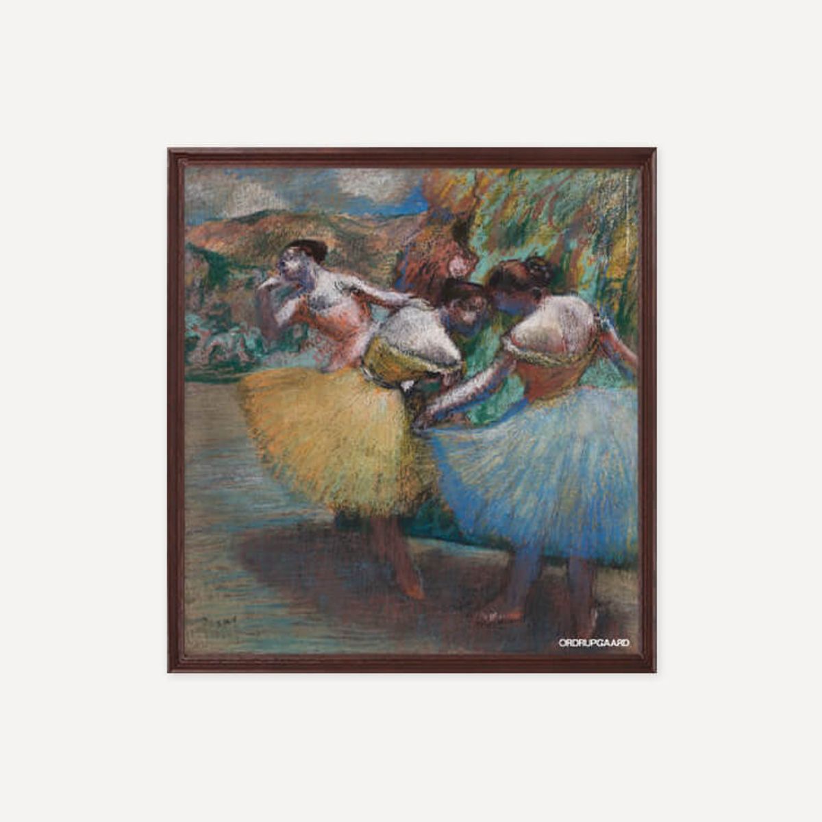 그릿시즌(GREET SEASON) 에드가 드가 Three Dancers (액자 포함)
