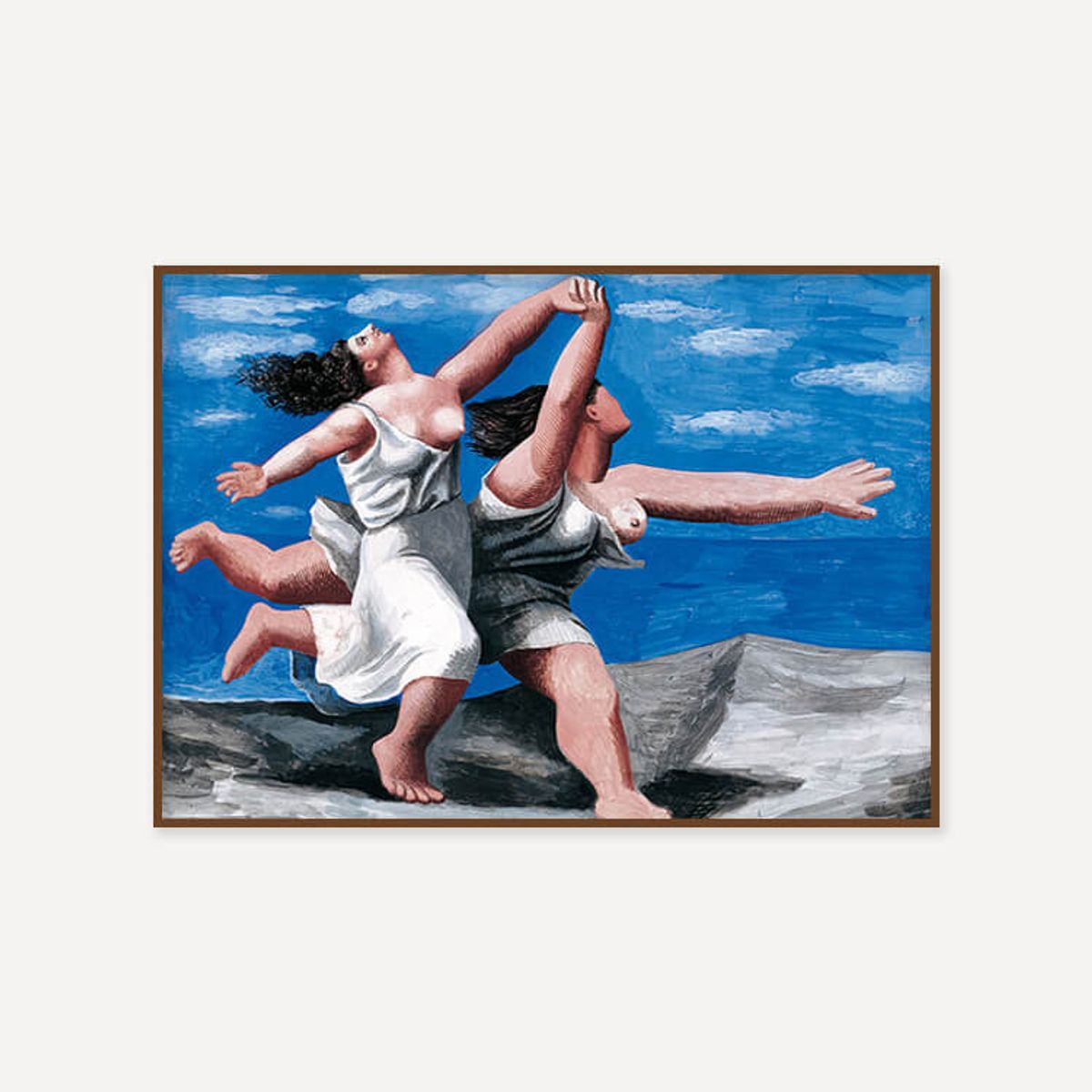 그릿시즌(GREET SEASON) 파블로 피카소 Two Women Running on the Beach, 1922 (액자 포함)