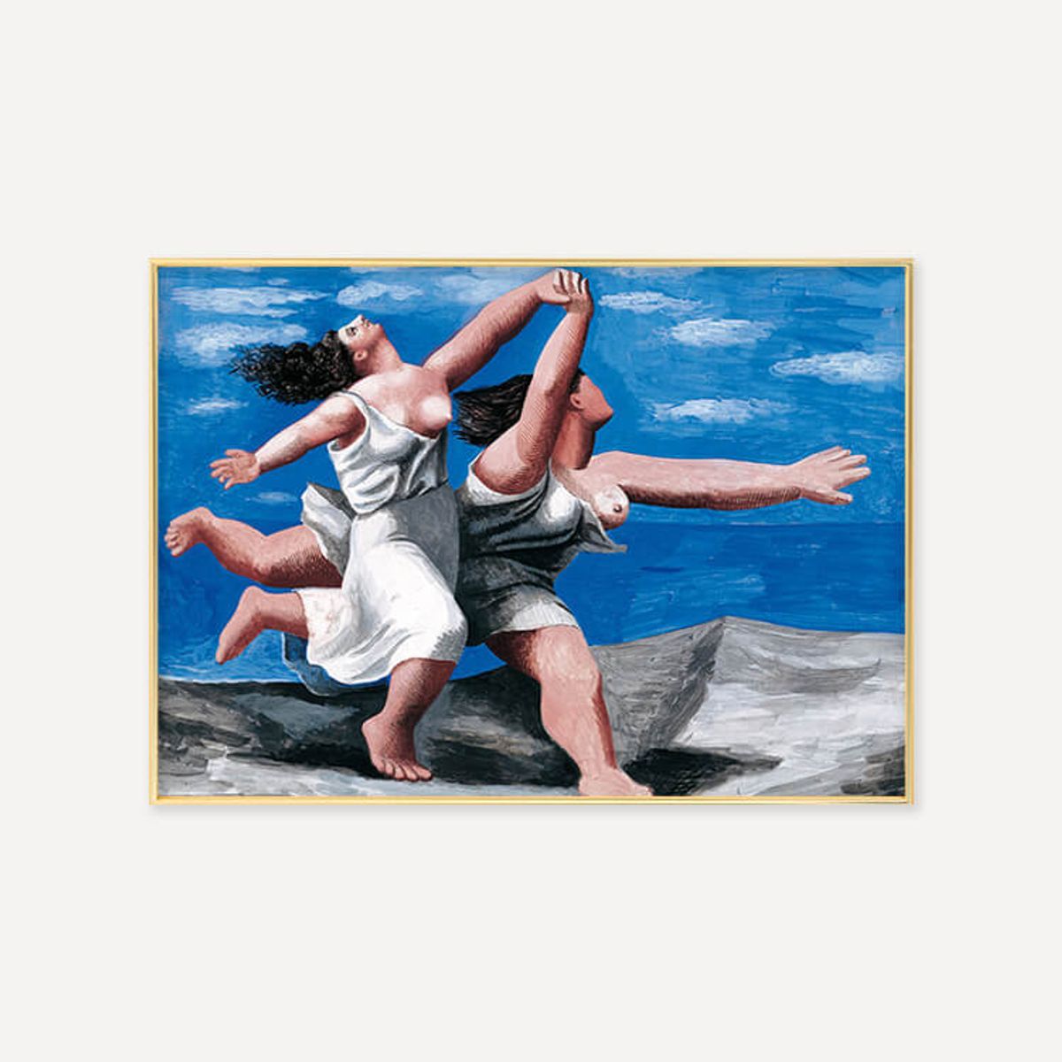 그릿시즌(GREET SEASON) 파블로 피카소 Two Women Running on the Beach, 1922 (액자 포함)