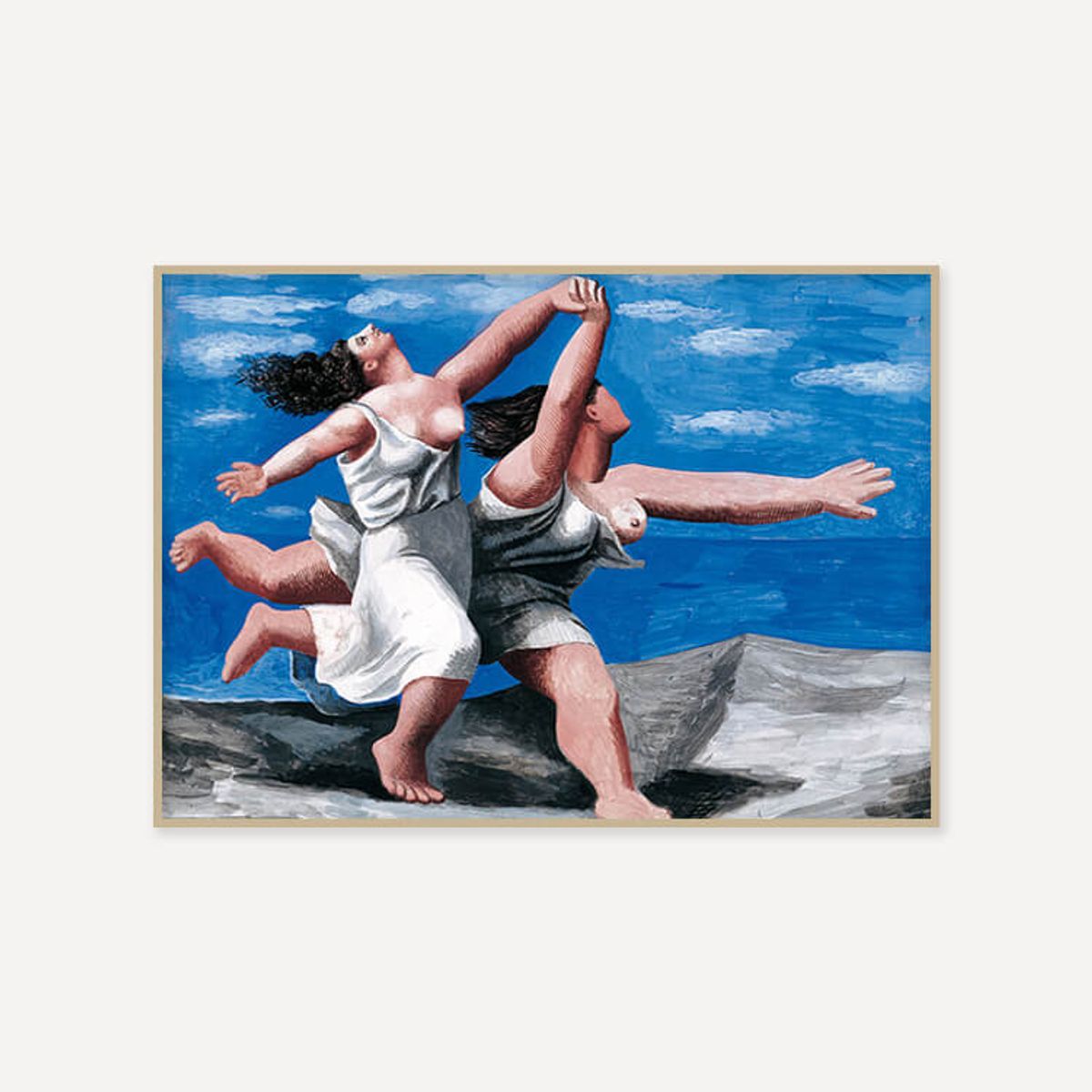 그릿시즌(GREET SEASON) 파블로 피카소 Two Women Running on the Beach, 1922 (액자 포함)