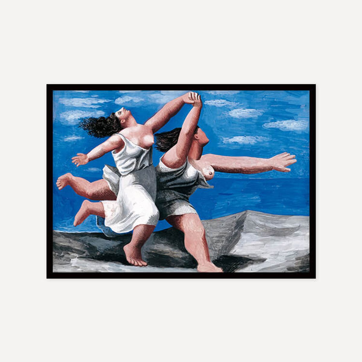그릿시즌(GREET SEASON) 파블로 피카소 Two Women Running on the Beach, 1922 (액자 포함)
