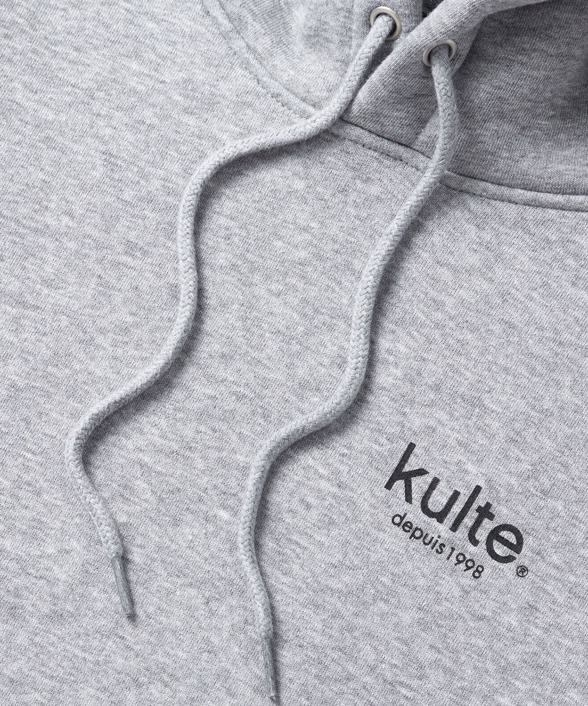 쿨트(KULTE) 클래식 로고 후디 M그레이