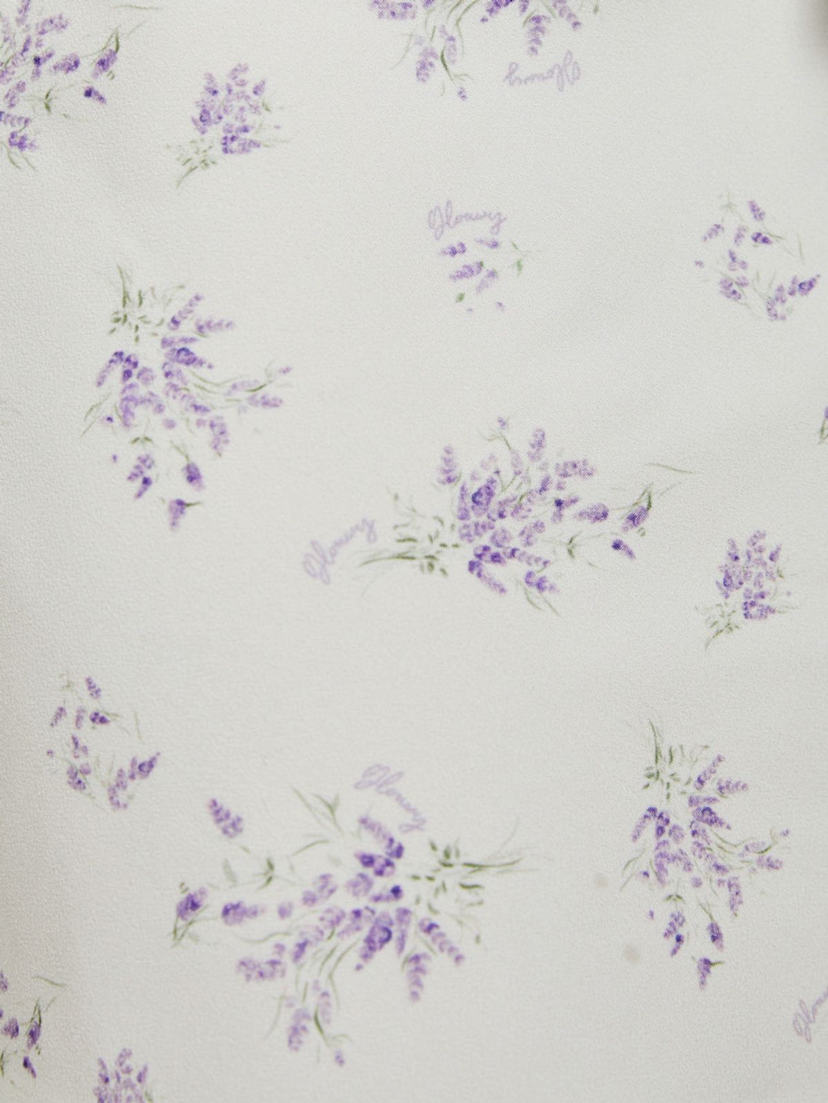 글로니(GLOWNY) SHELLY 16 FLOWERS KNIT TOP in Ivory