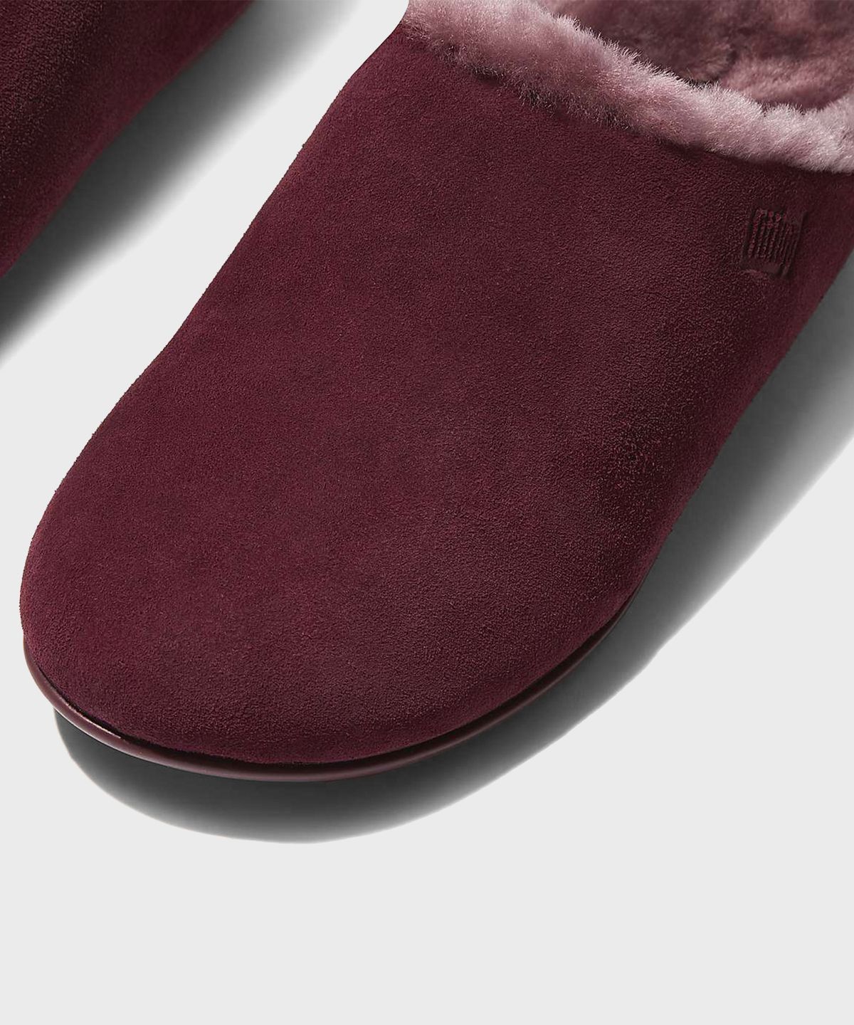 핏플랍(FITFLOP) 크리시 시어링 어그 슬리퍼 Plummy