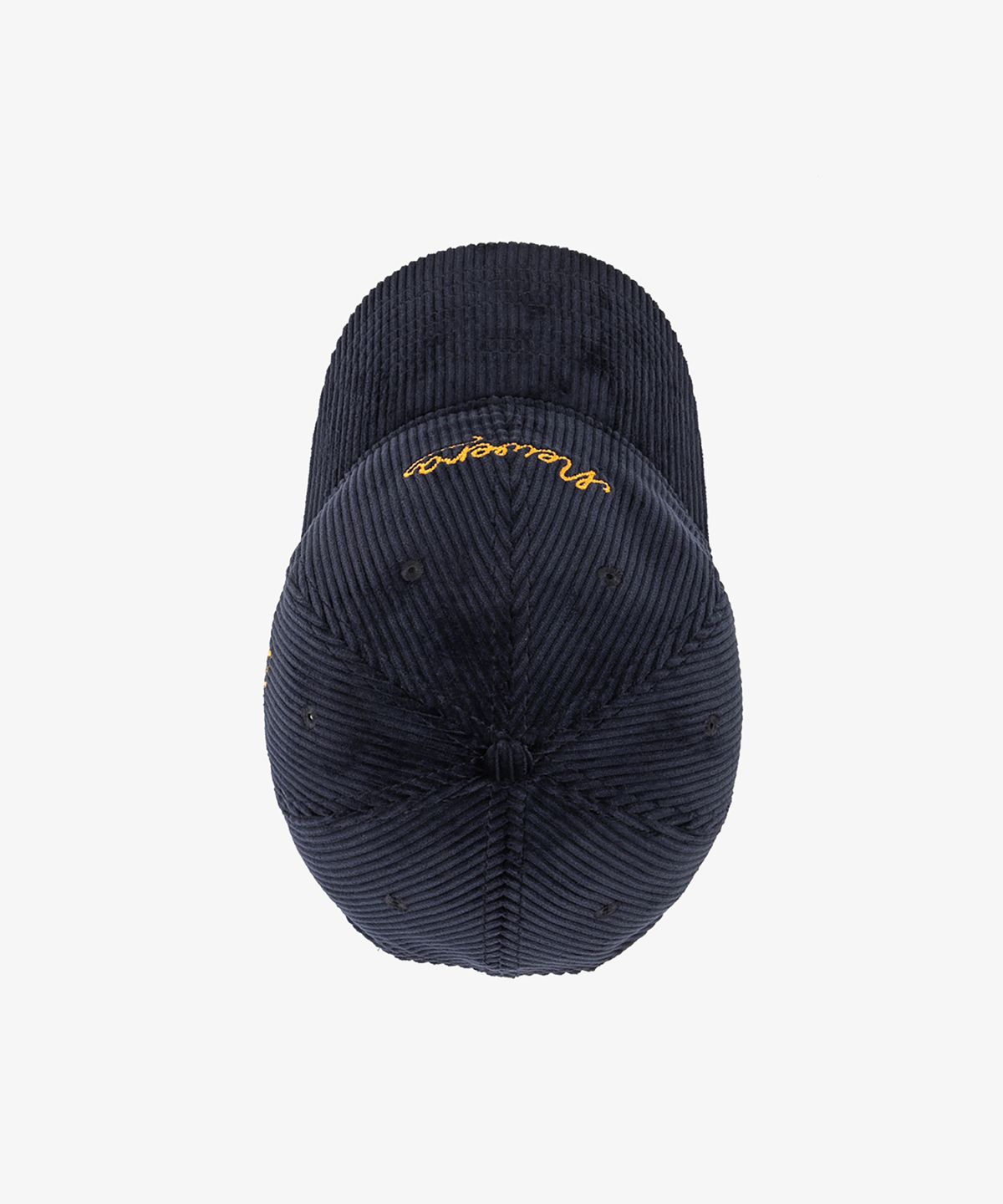뉴에라(NEW ERA) 코듀로이 체인 스티치 언스트럭쳐 볼캡 네이비
