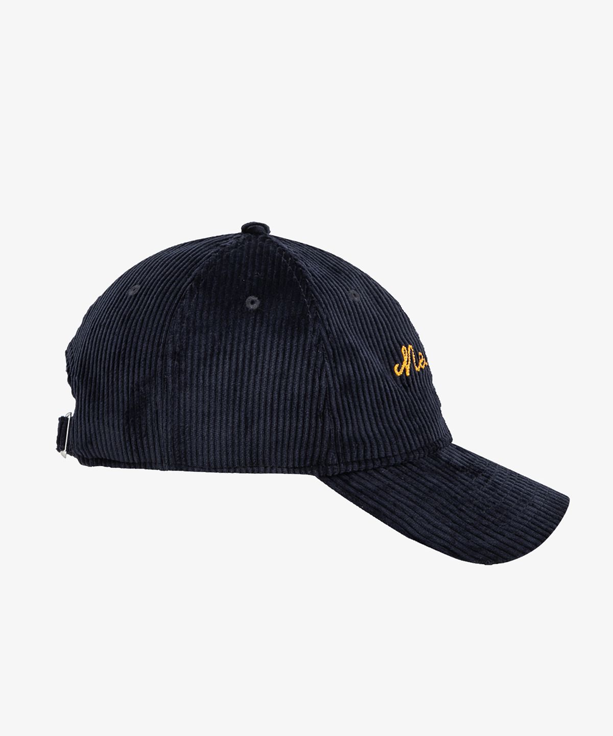 뉴에라(NEW ERA) 코듀로이 체인 스티치 언스트럭쳐 볼캡 네이비