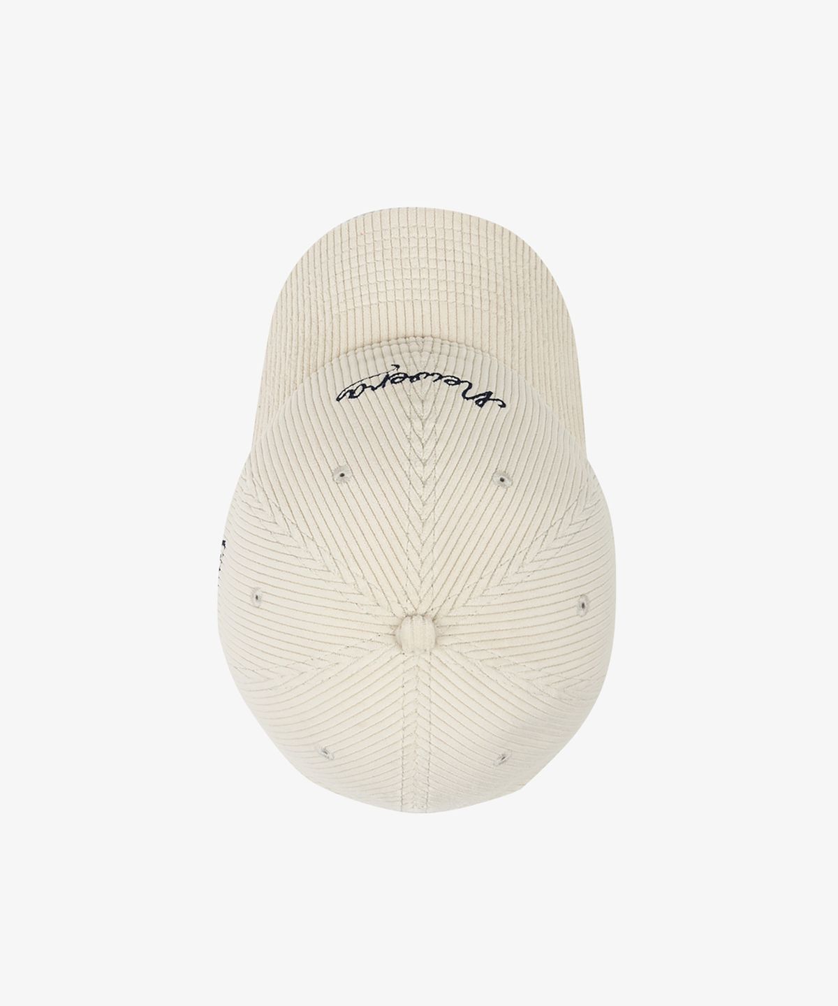 뉴에라(NEW ERA) 코듀로이 체인 스티치 언스트럭쳐 볼캡 아이보리