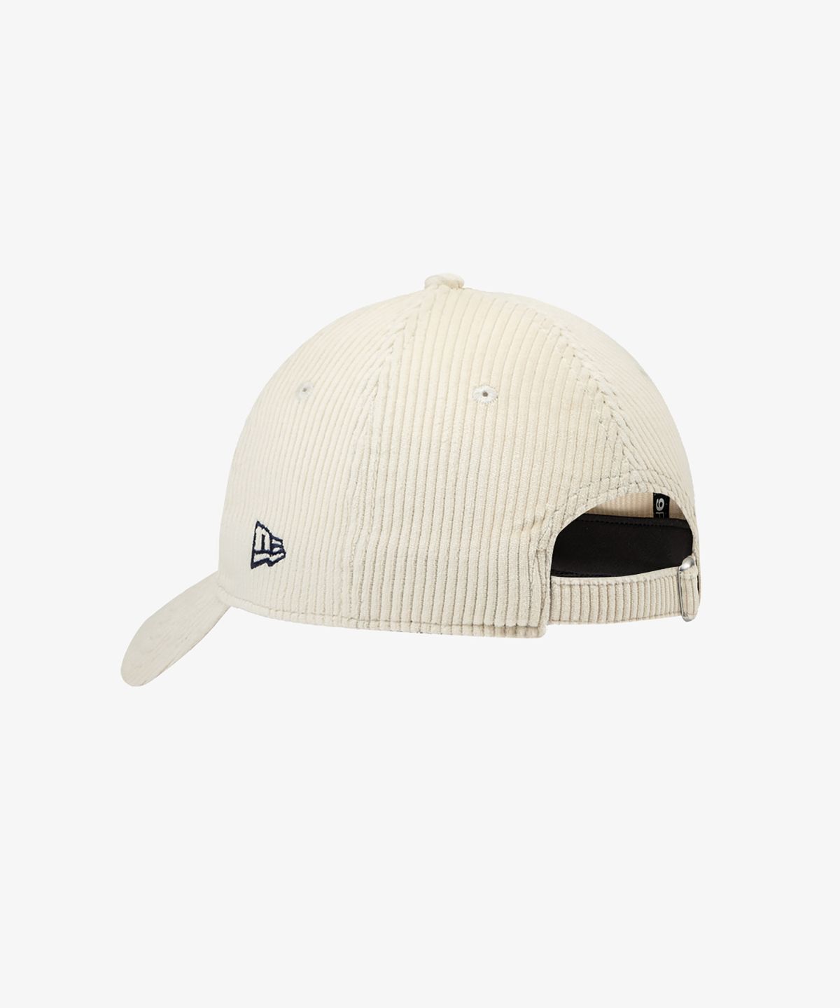뉴에라(NEW ERA) 코듀로이 체인 스티치 언스트럭쳐 볼캡 아이보리