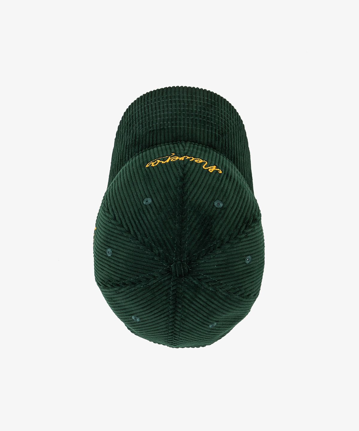 뉴에라(NEW ERA) 코듀로이 체인 스티치 언스트럭쳐 볼캡 다크 그린