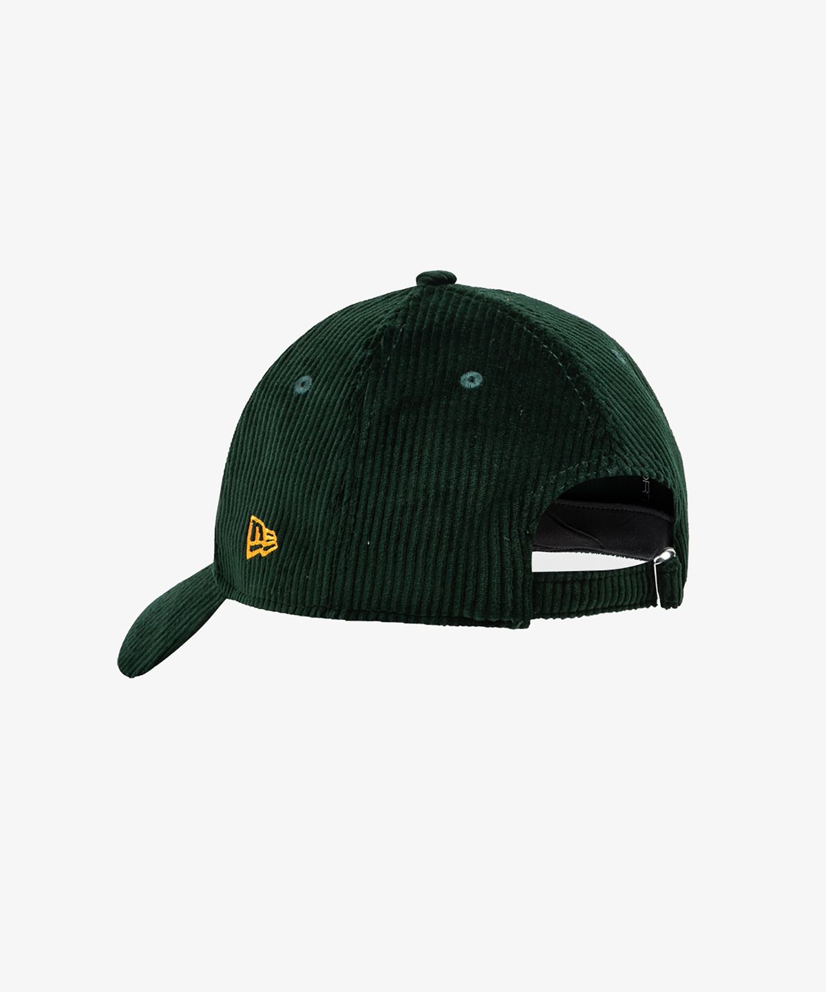 뉴에라(NEW ERA) 코듀로이 체인 스티치 언스트럭쳐 볼캡 다크 그린