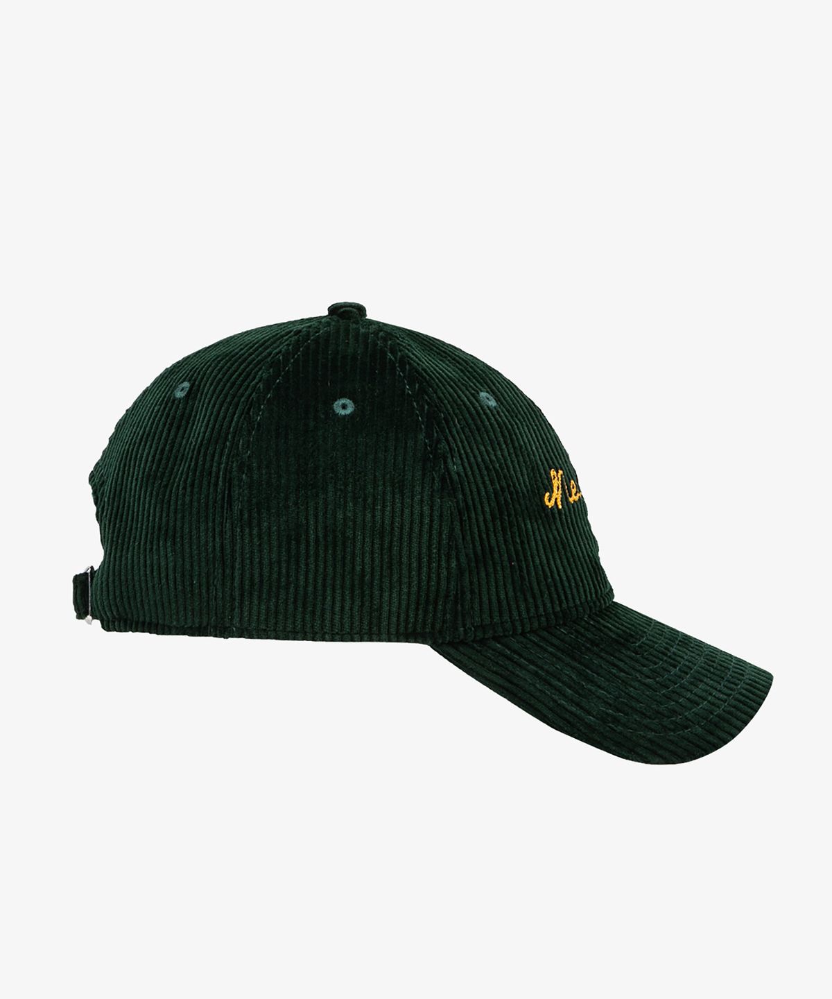 뉴에라(NEW ERA) 코듀로이 체인 스티치 언스트럭쳐 볼캡 다크 그린