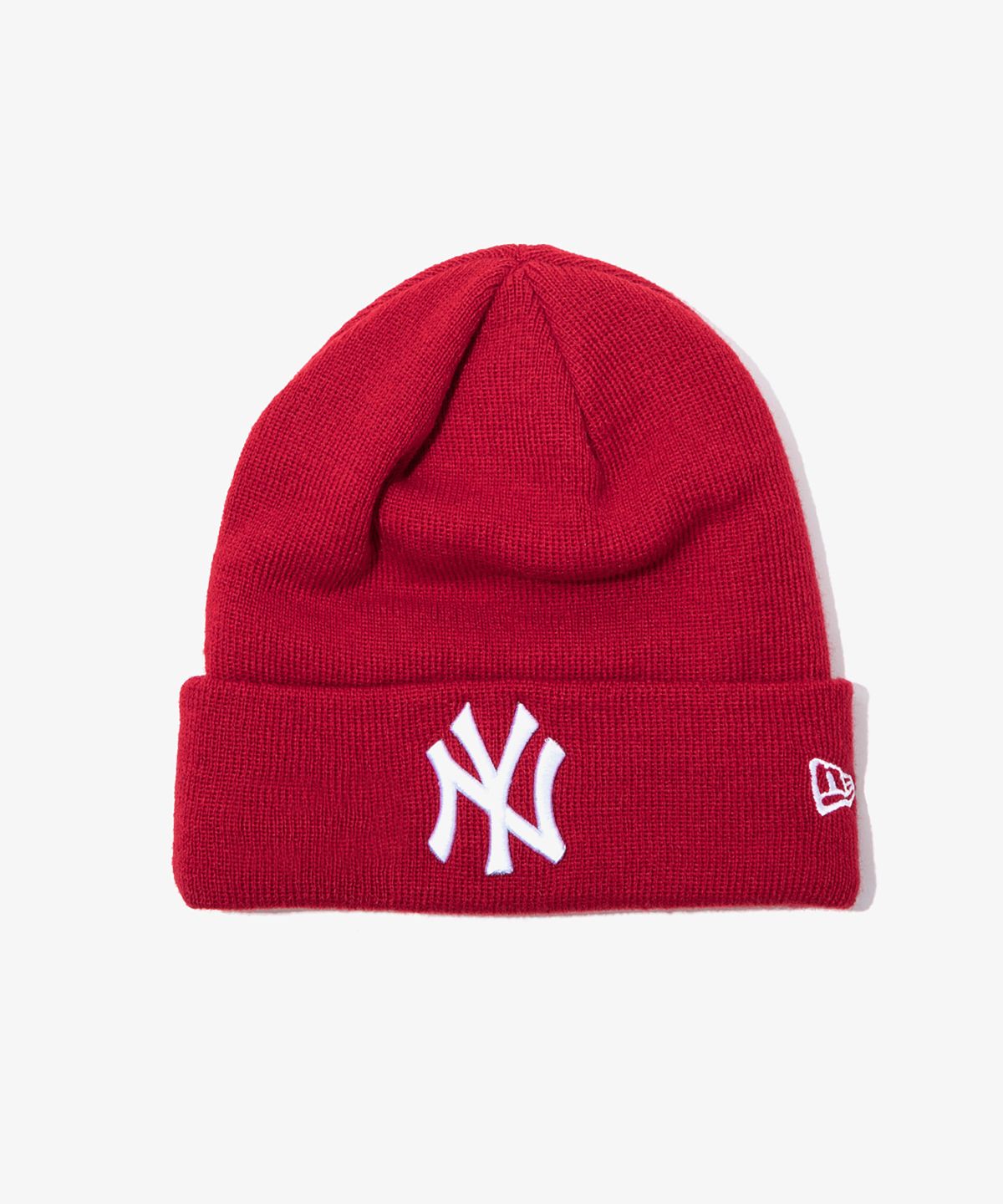 뉴에라(NEW ERA) MLB 리그 베이직 커프 뉴욕 양키스 비니 스칼렛