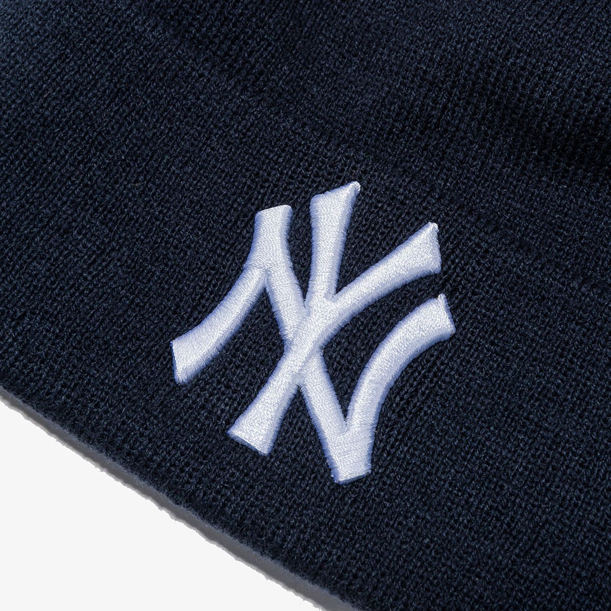 뉴에라(NEW ERA) MLB 리그 베이직 커프 뉴욕 양키스 비니 네이비