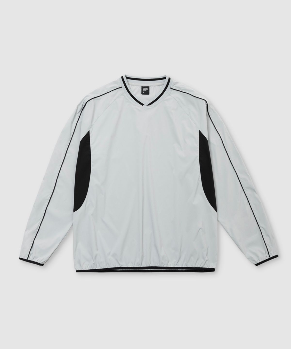 무신사 스탠다드 스포츠(MUSINSA STANDARD SPORTS) 퀵드라이 오버핏 블록 피스테 롱슬리브  (2color)