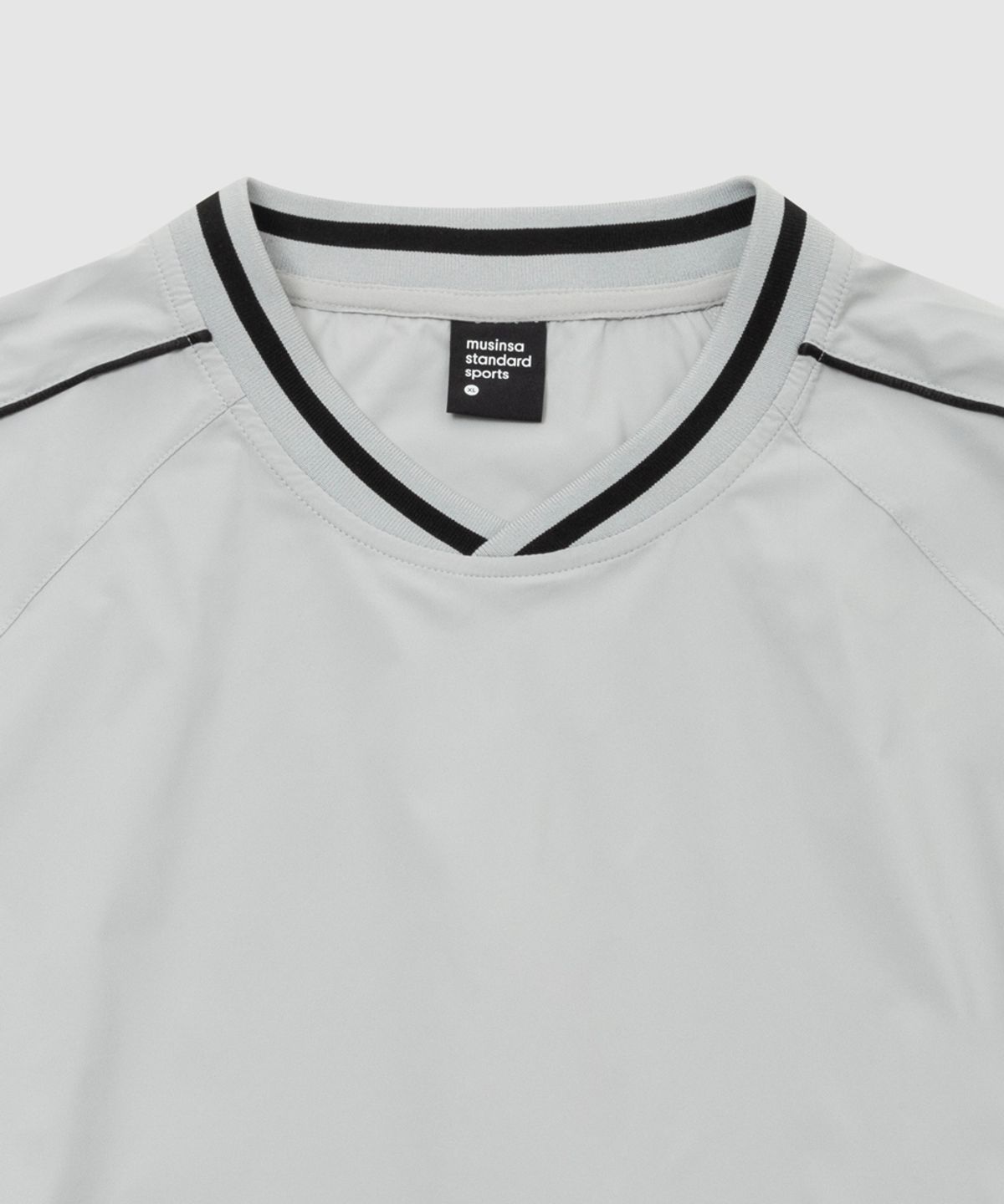 무신사 스탠다드 스포츠(MUSINSA STANDARD SPORTS) 퀵드라이 오버핏 블록 피스테 롱슬리브  (2color)