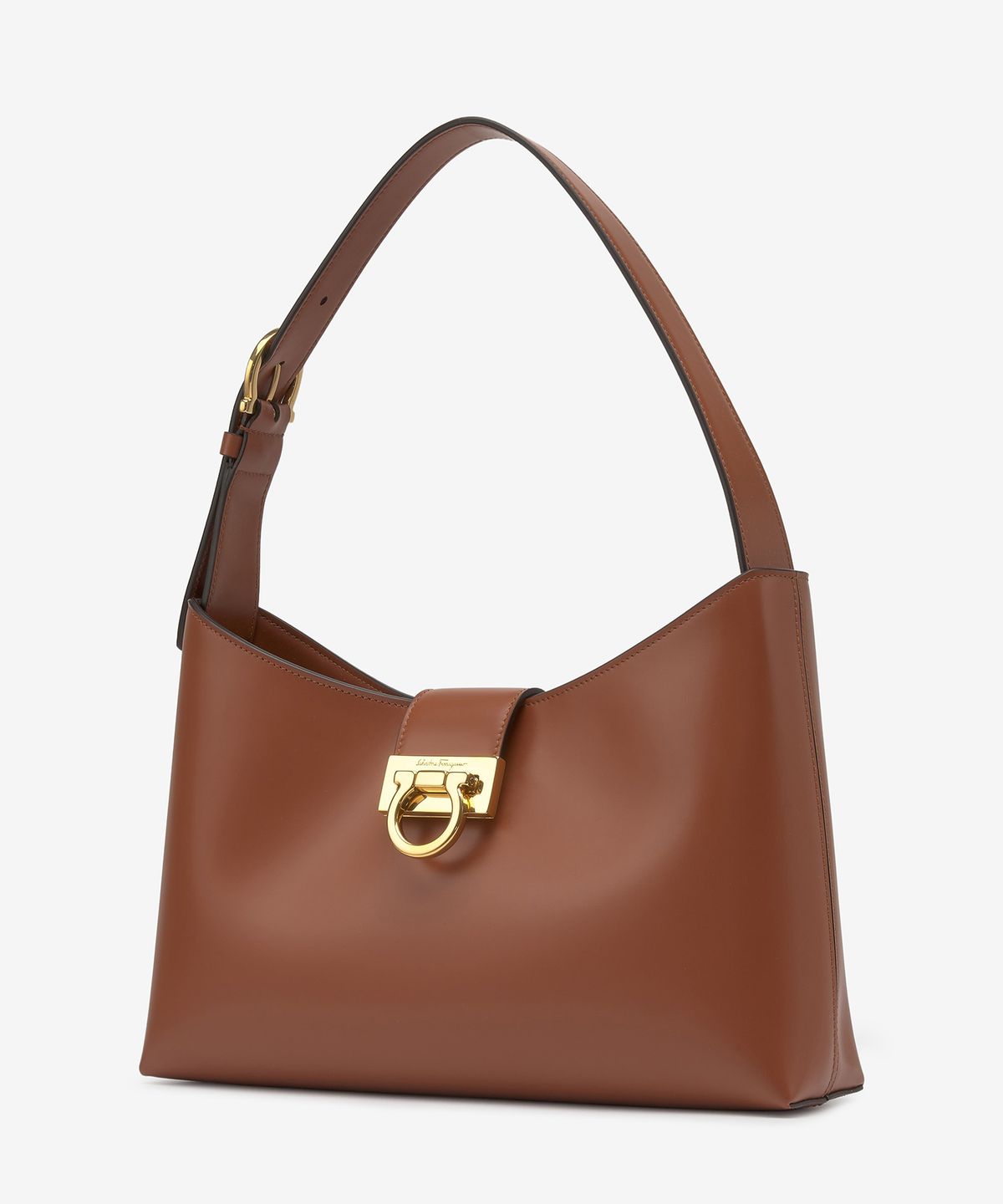 페라가모(SALVATORE FERRAGAMO) 트리폴리오 숄더백 - 카라멜 / 210926745036