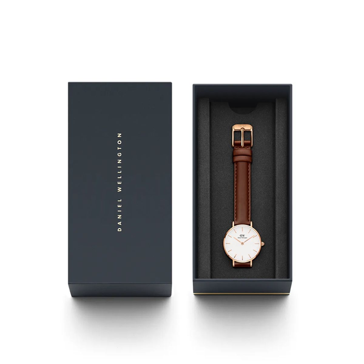 다니엘 웰링턴(DANIEL WELLINGTON) PETITE ST MAWES 2컬러 브라운 여성가죽시계