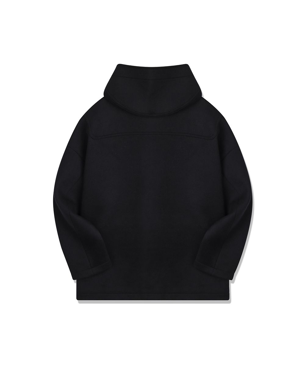MUSINSA | MAINBOOTH [100% wool] Oversized Half Duffle Coat